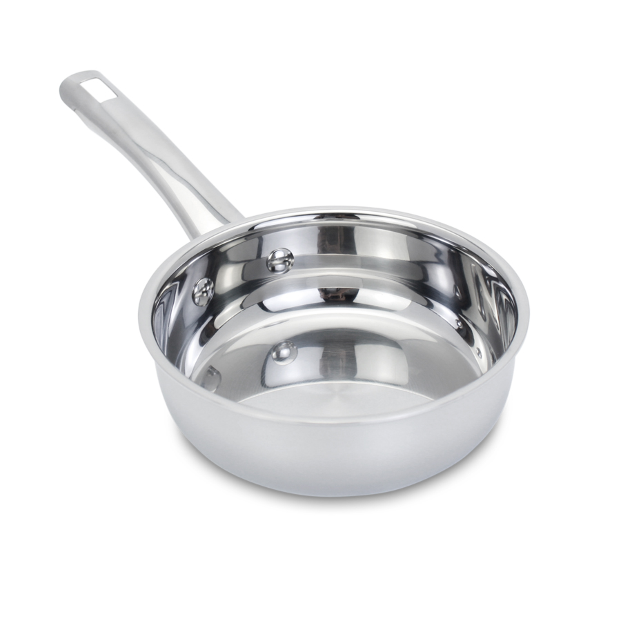 Chảo inox không có vung kính