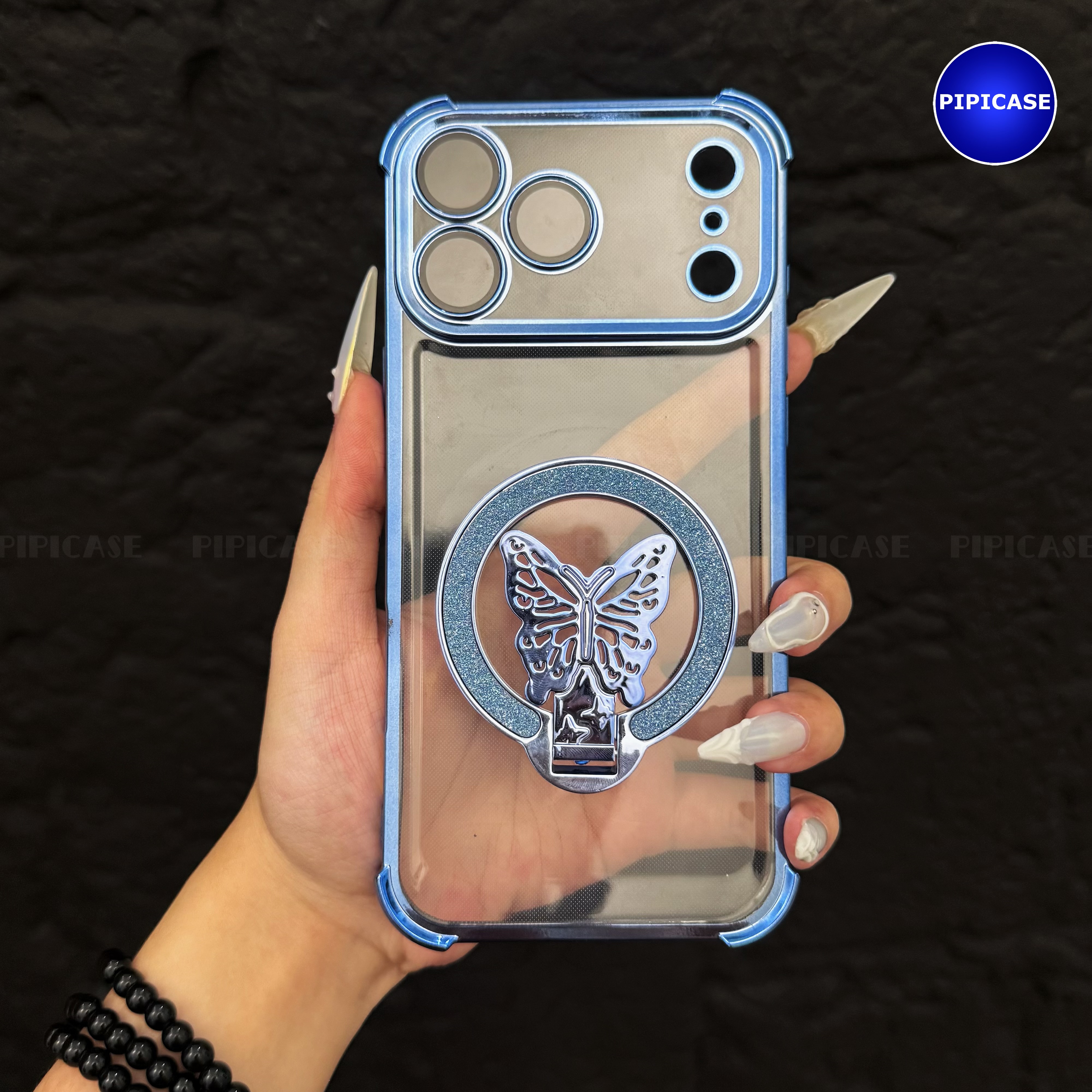 Ốp Lưng iPhone 17 Pro Max - MO - Xanh Nhạt_thumbnail_1