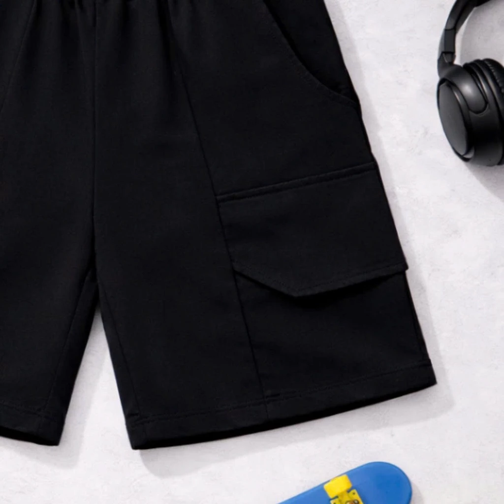 Quần đùi bé trai có nắp túi chất cotton - Quần đùi cho bé cân nặng từ 15-40kg Loza Kids QT7008_thumbnail_4