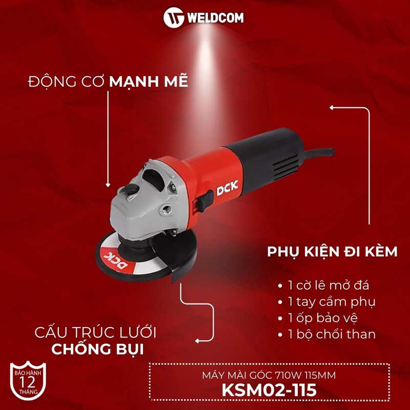 Máy mài góc 710W 115mm KSM02-115- DCK_thumbnail_1