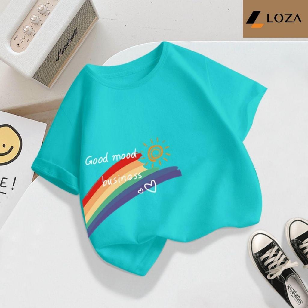 [XẢ KHO SIZE 140] Áo phông cho bé trai/bé gái - Quần áo trẻ em từ 26-30kg - Loza Kids XA0009_thumbnail_2