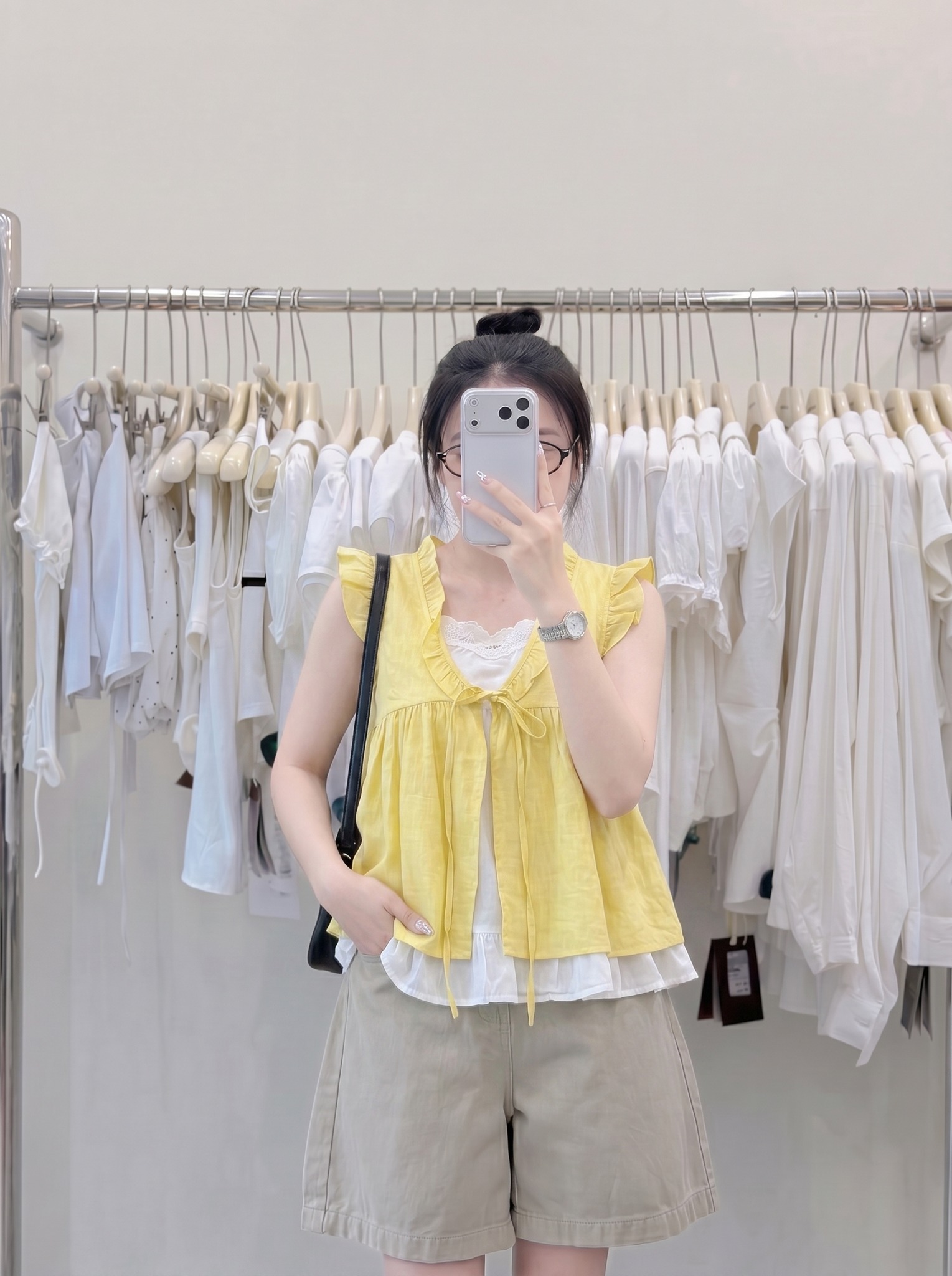 Áo Kiểu Nữ Thiết Kế SN BBD bèo V lót áo viền ren AH.3999 (C) (0687)_thumbnail_3