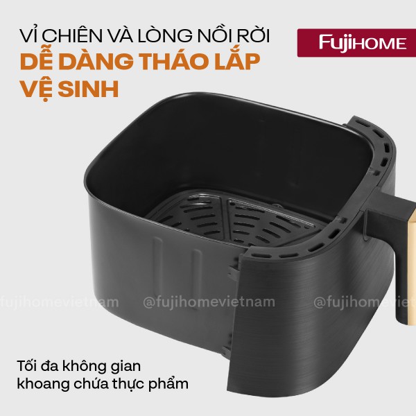 Nồi chiên không dầu Fujihome A8DG1NEW 8Lít_thumbnail_9