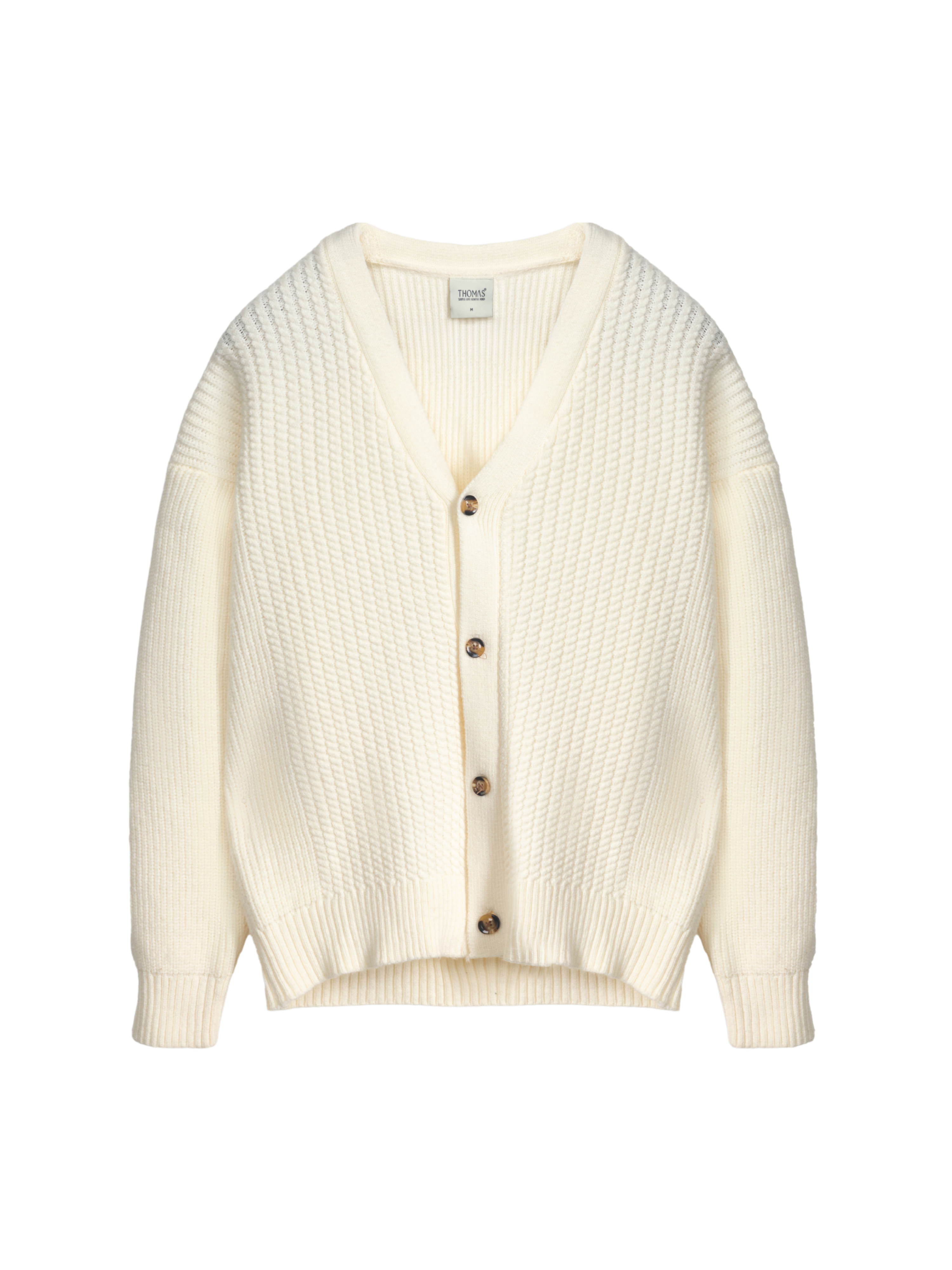 Áo Cardigan Henry Len Lông Thỏ Form Relaxed