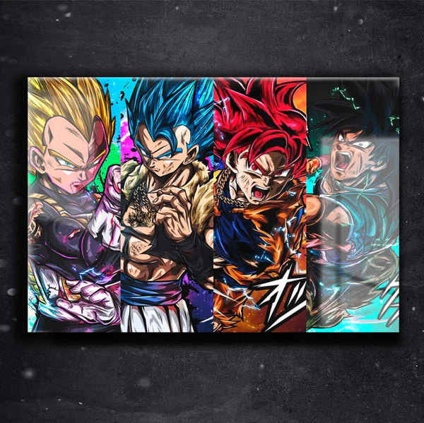Dragon Ball Vegeta Gogeta Goku Broly Super Brilhante — ANM-DBS-447