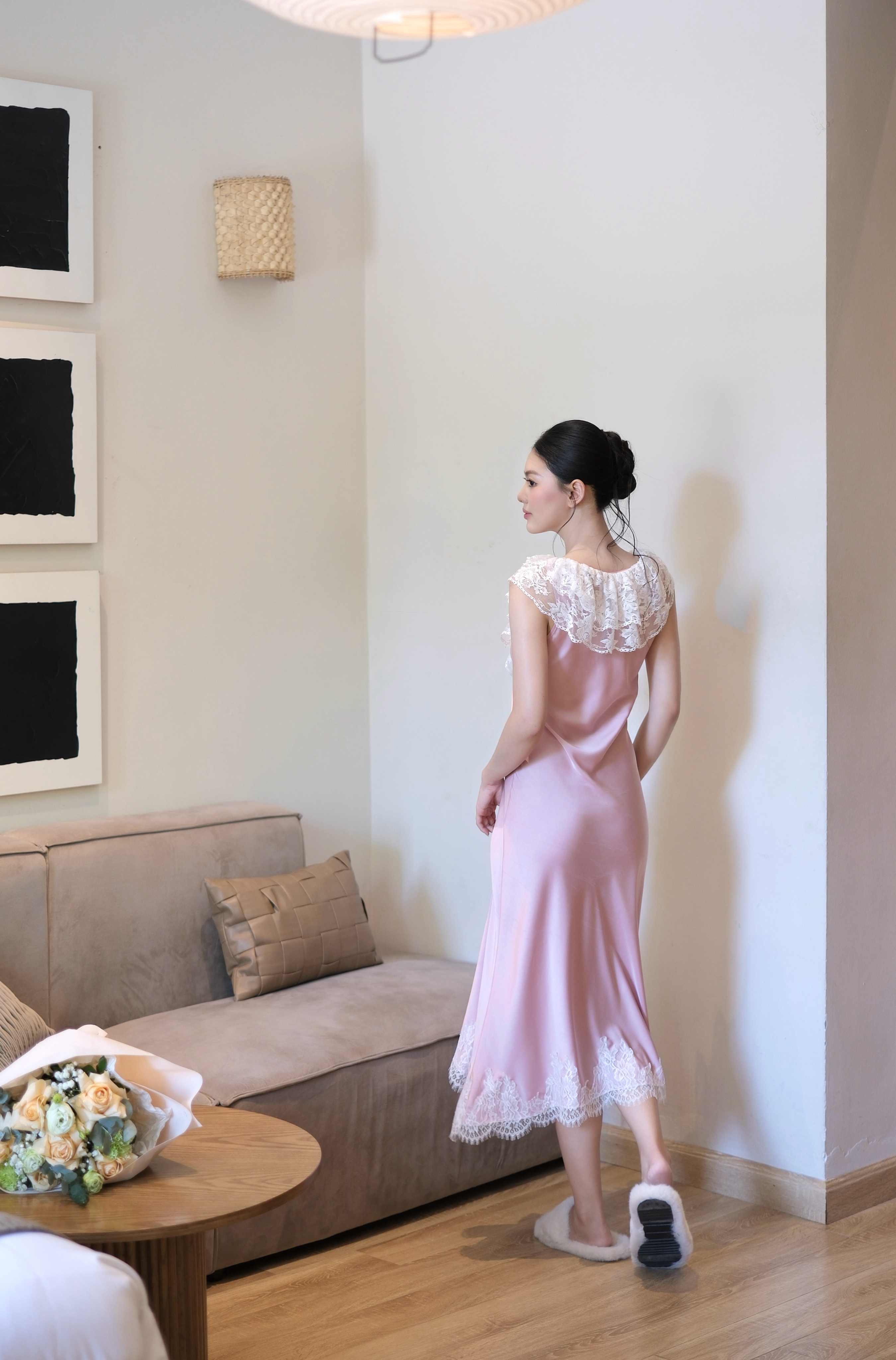 Váy Lụa Phối Ren V56_thumbnail_4