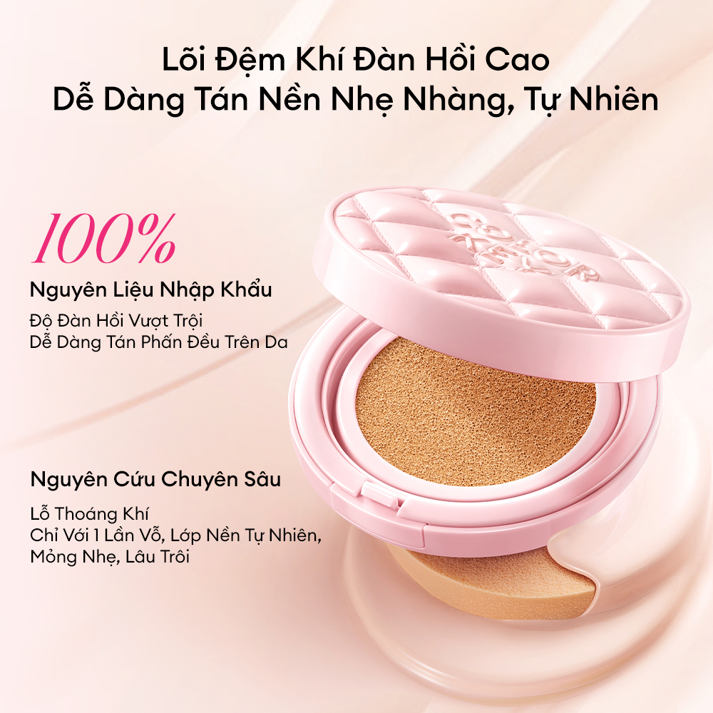 [COLORKEY] Cushion chống nắng Colorkey SPA50+ PA++++ 11g