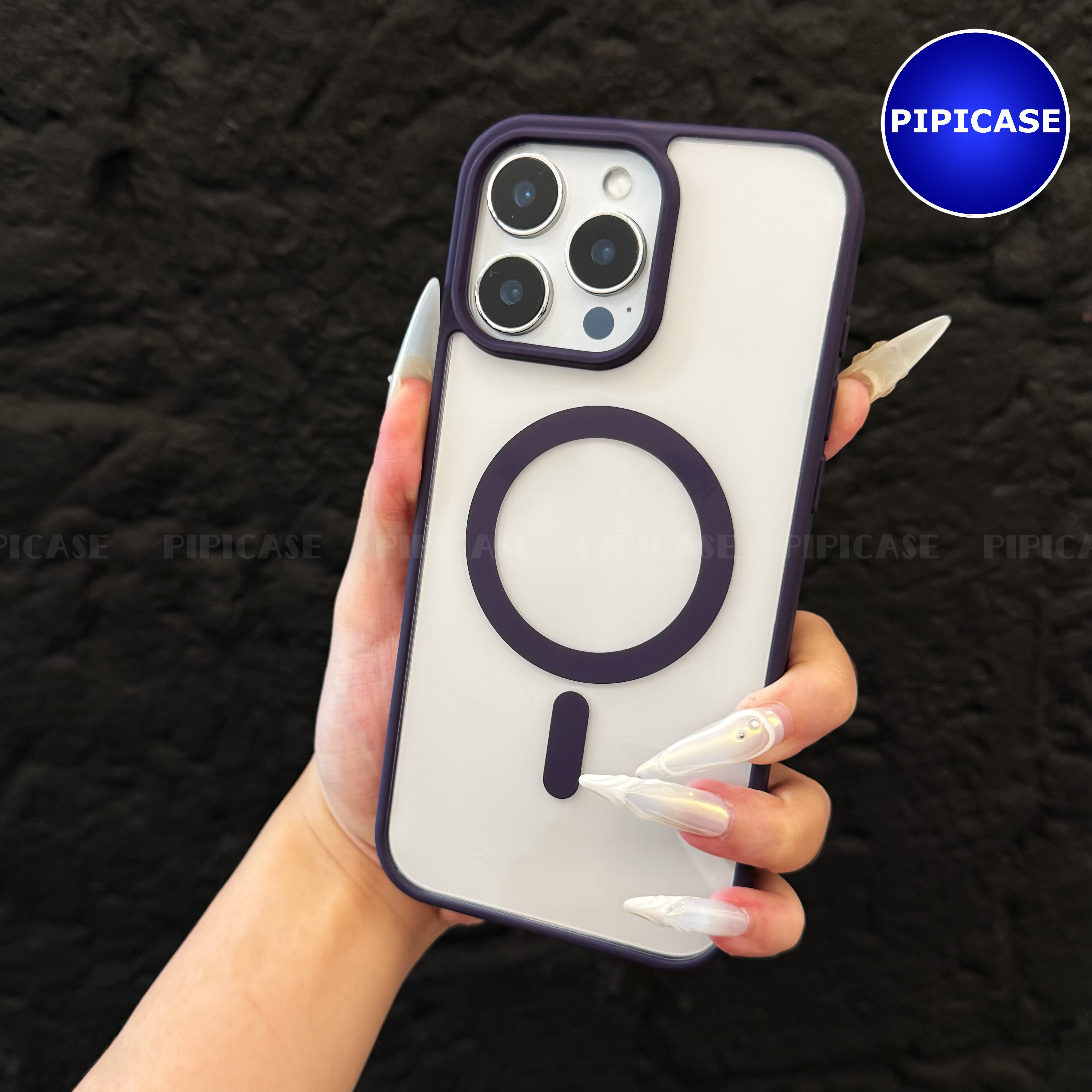 Ốp Lưng iPhone 16 Pro - Chic - Tím