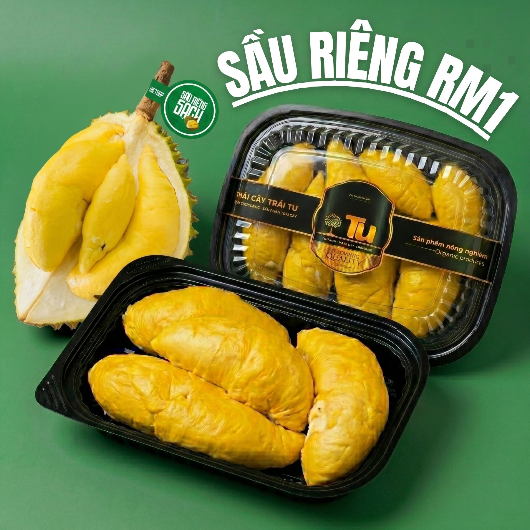 Tách Sẵn - Sầu Riêng RM1 ( GIỐNG MỚI )