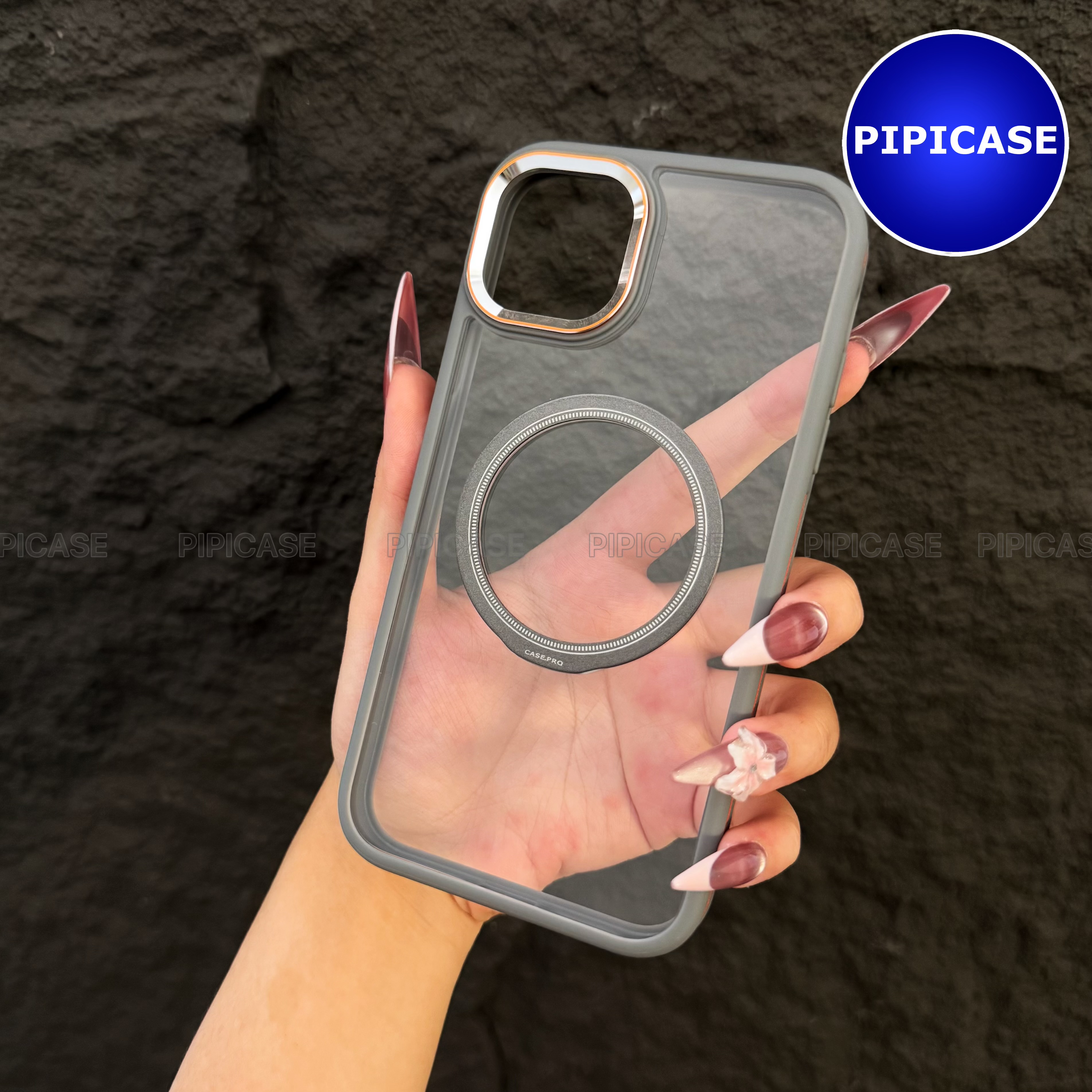 Ốp Lưng iPhone 12 - Wigu - Xám_thumbnail_3