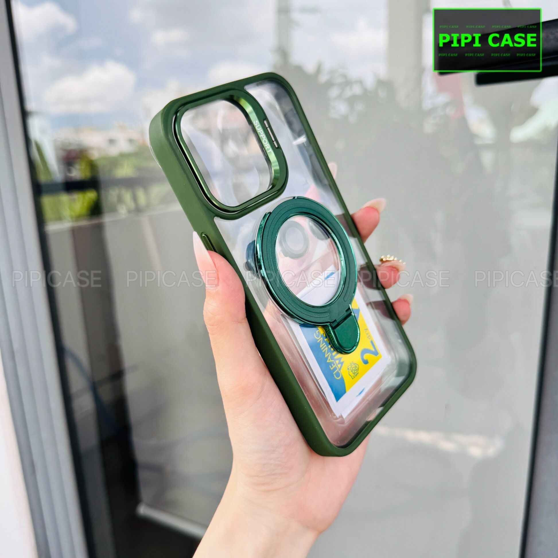Ốp Lưng iPhone 12 Pro Max - Super Gone - Xanh Lá_thumbnail_1