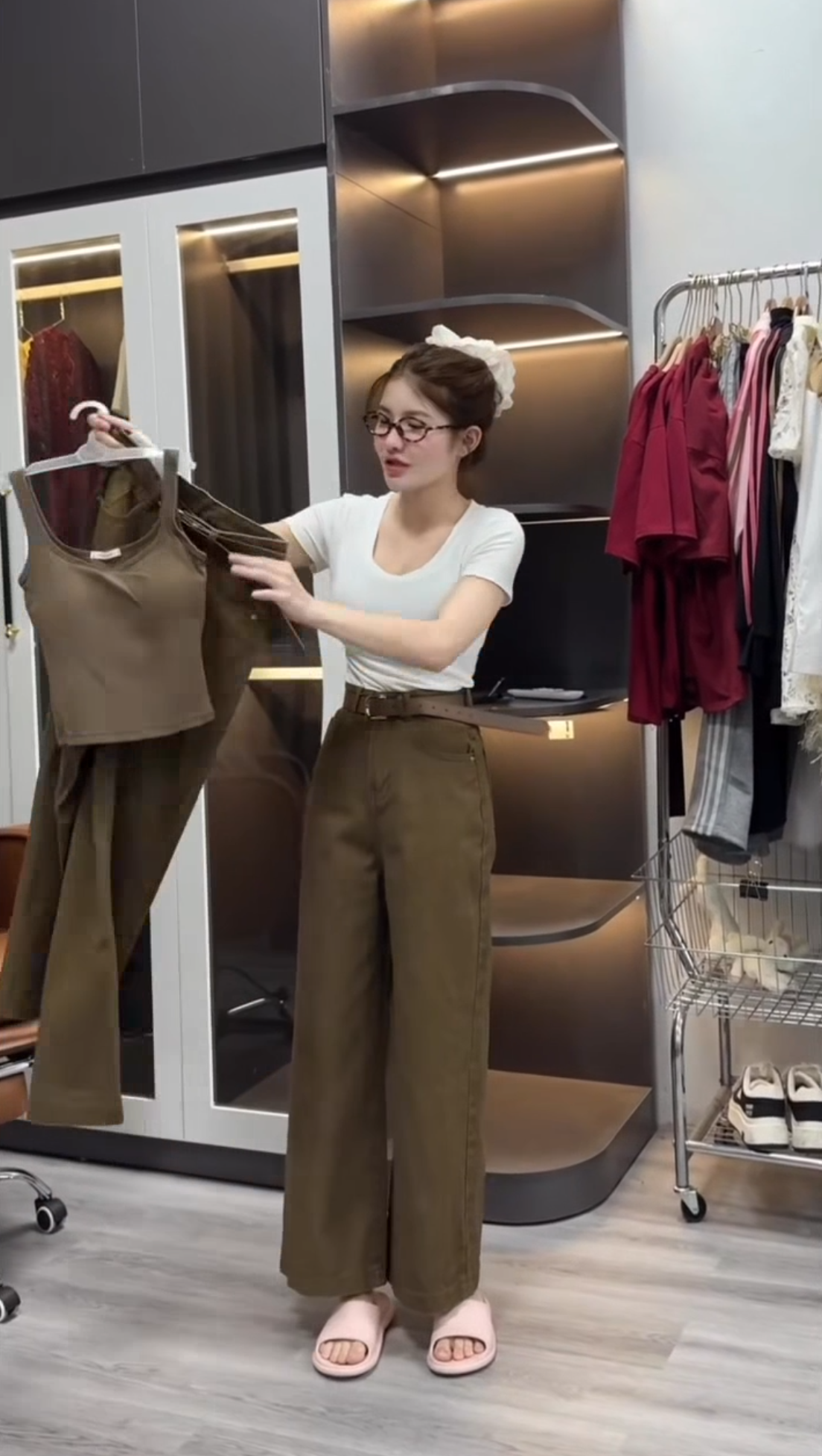 Áo thun kèm mút ngực 704