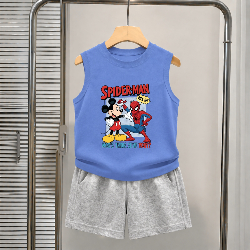 Set bộ ba lỗ bé trai hình 