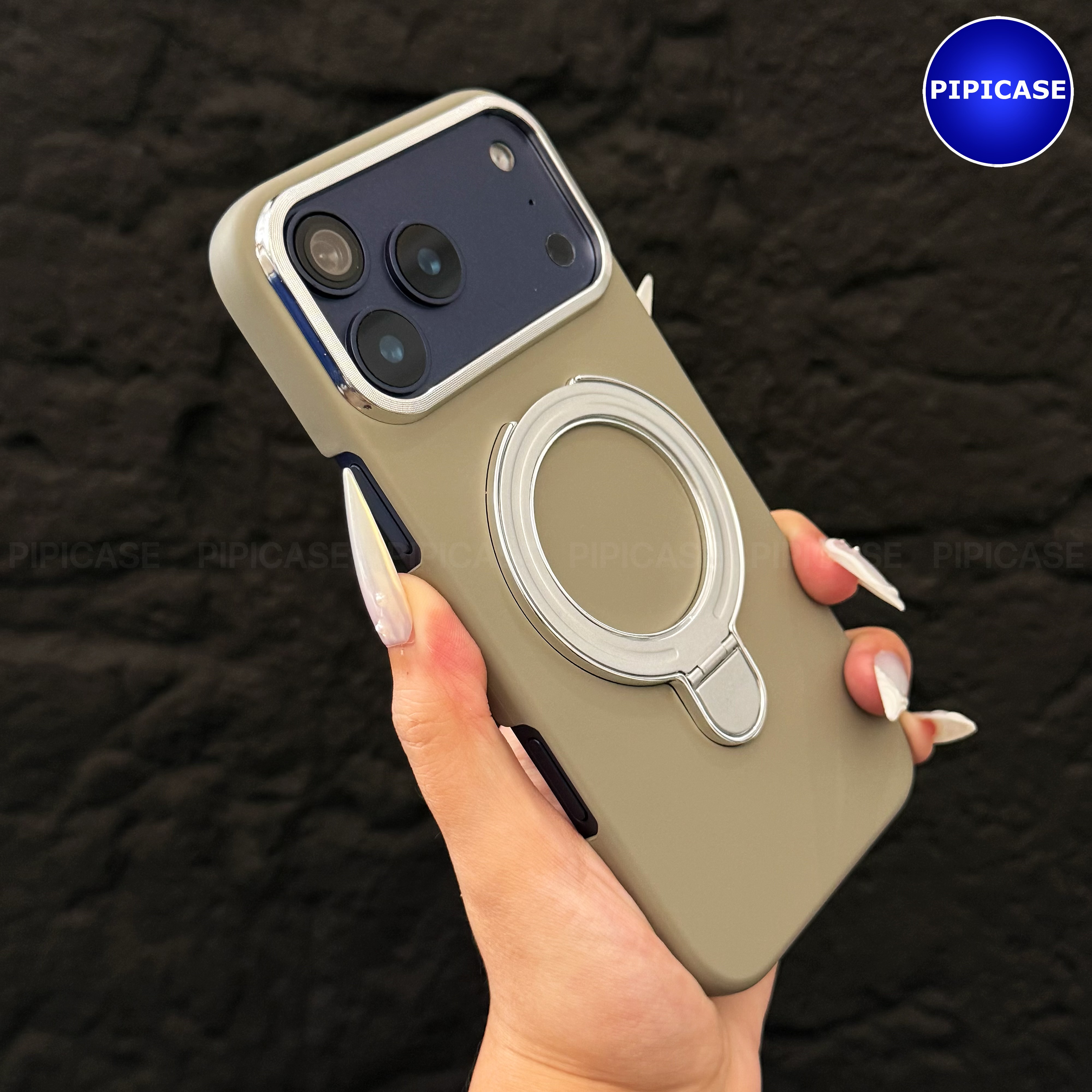 Ốp Lưng iPhone 17 Pro Max - Titan Force - Xám_thumbnail_19