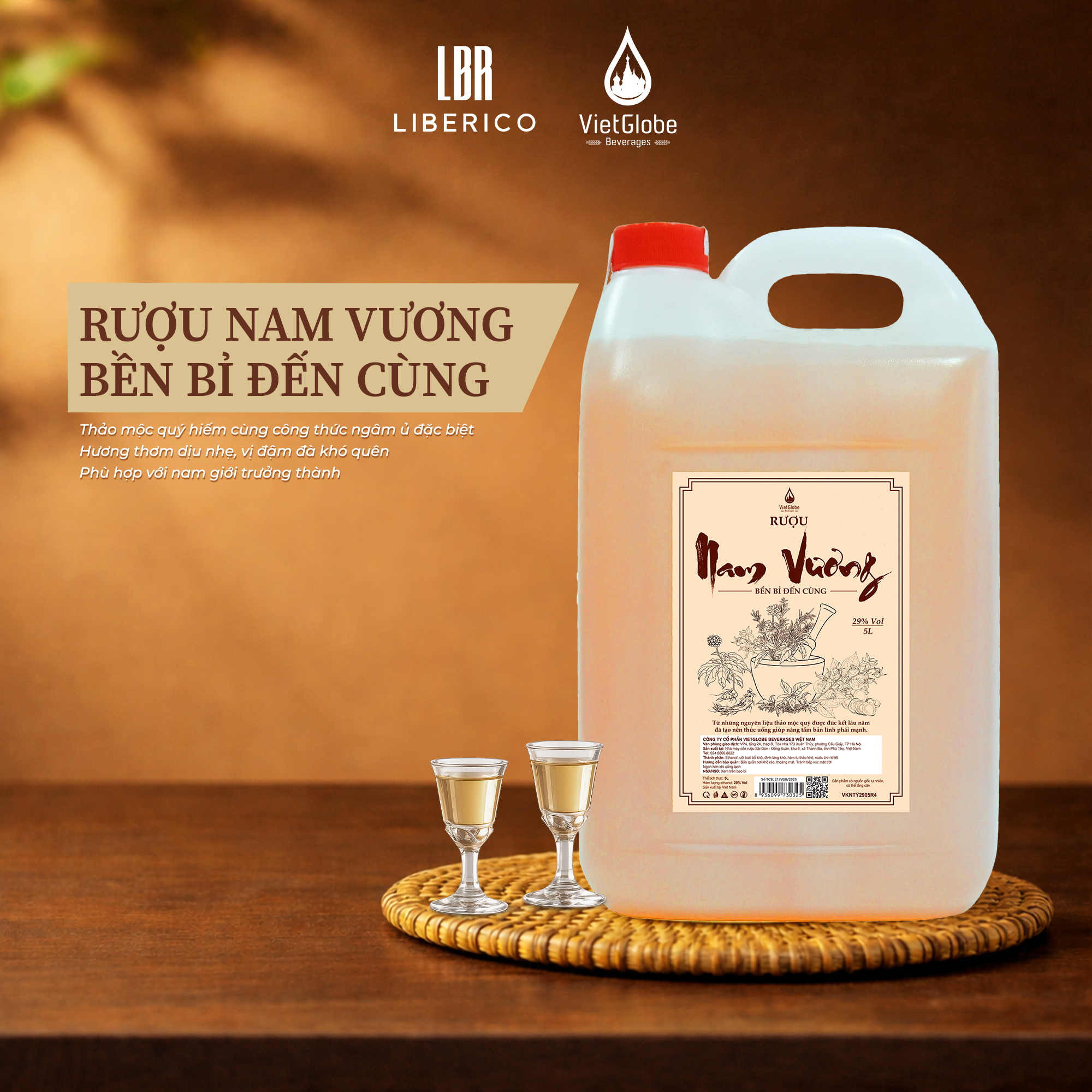 Rượu Nam Vương 29% Vol -can 5L_thumbnail_1