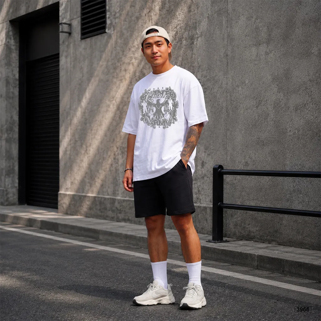 Áo thun nam oversize phong cách cổ điển Polux 3966_thumbnail_6