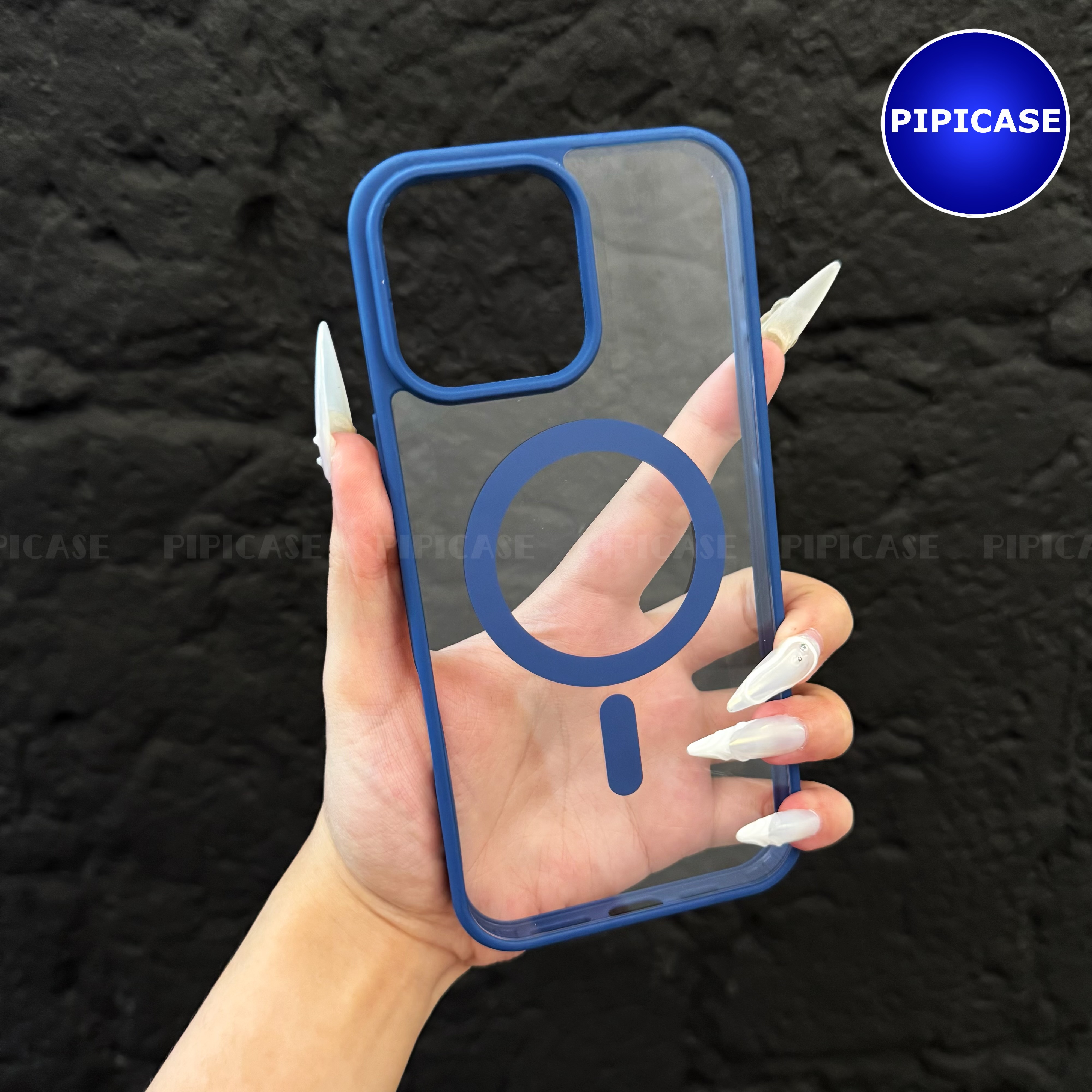 Ốp Lưng iPhone 16 Pro Max - Chic - Xanh Dương_thumbnail_7
