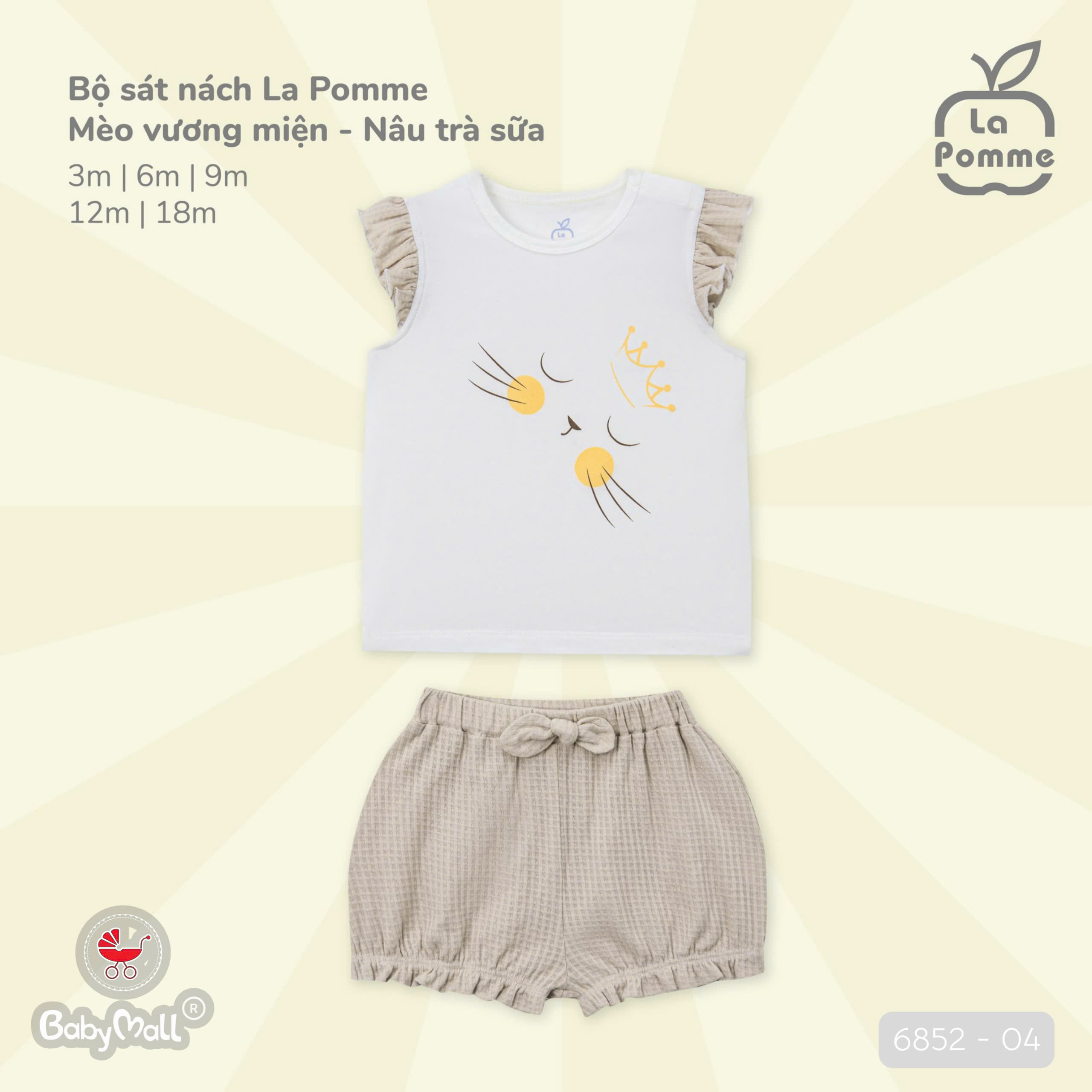 Bộ cộc tay La Pomme