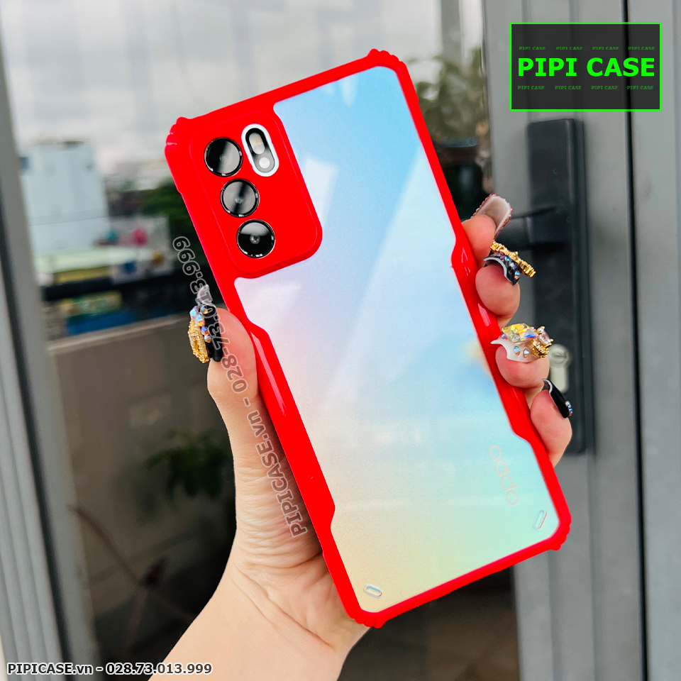 Ốp Lưng Oppo Reno 6 5G - Bigtal - Đỏ