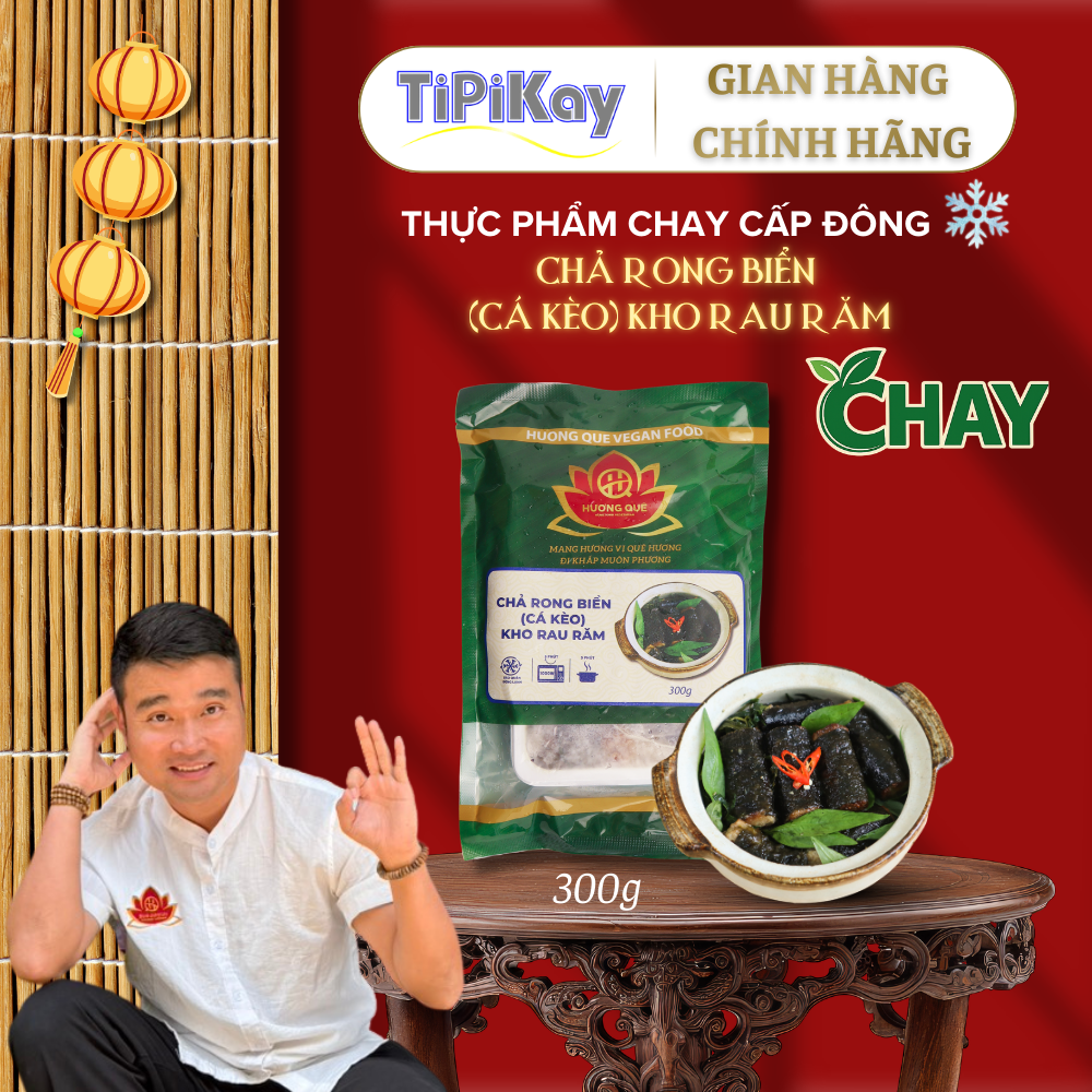 [Đông Lạnh] Chả Rong Biển Kho Rau Răm (Cá Kèo Kho Rau Răm) 300g TPCRBRR300CKRR