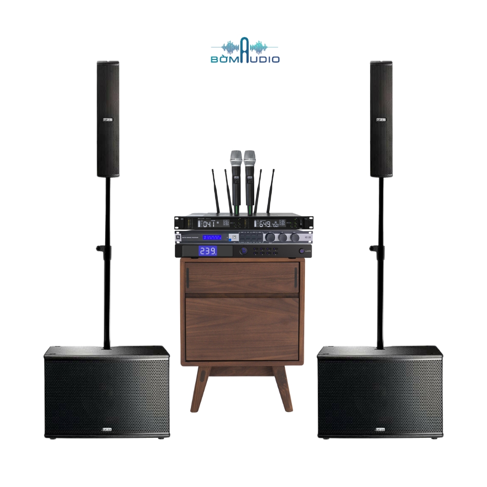 Combo Vang Số JBL KX180A + Micro DBACOUSTIC 750 PLUS + Quản Lý Nguồn DBACOUSTIC LX-P3 + Loa FBT VERTUS CS 1000 B408_thumbnail_0