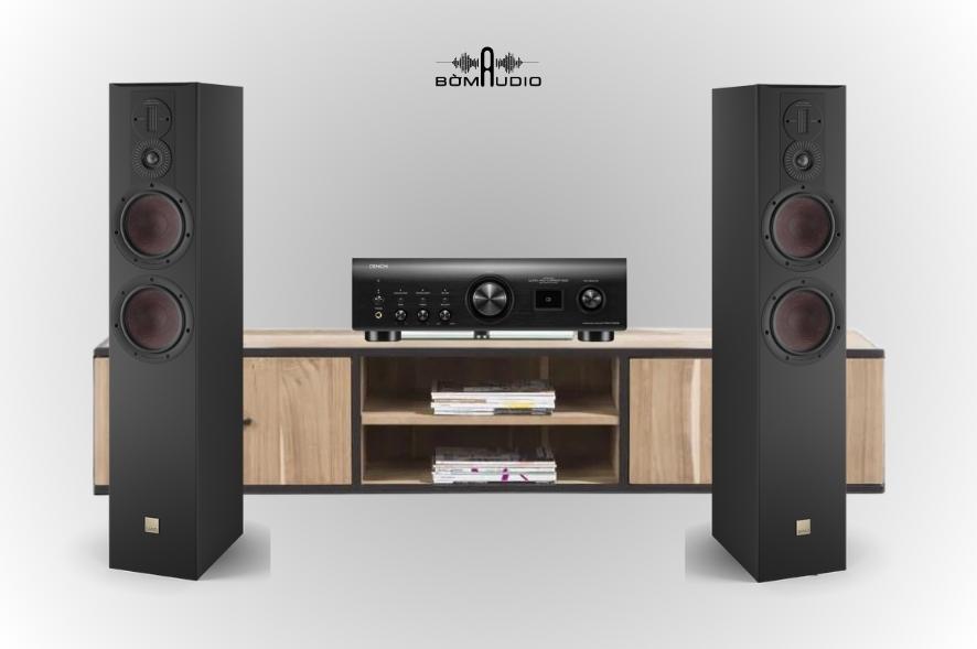 COMBO AMPLY DENON PMA 1700NE + LOA DALI OPTICON 6 MK2 - B34