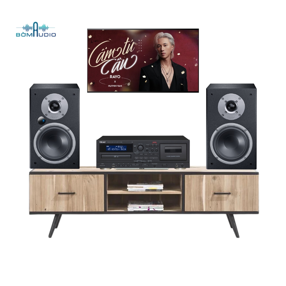 Combo Đầu CD/Cassette TEAC AD-850-SE  + Loa Bookshelf MAGNAT MONITOR REFERENCE 2A  – TM1_thumbnail_0