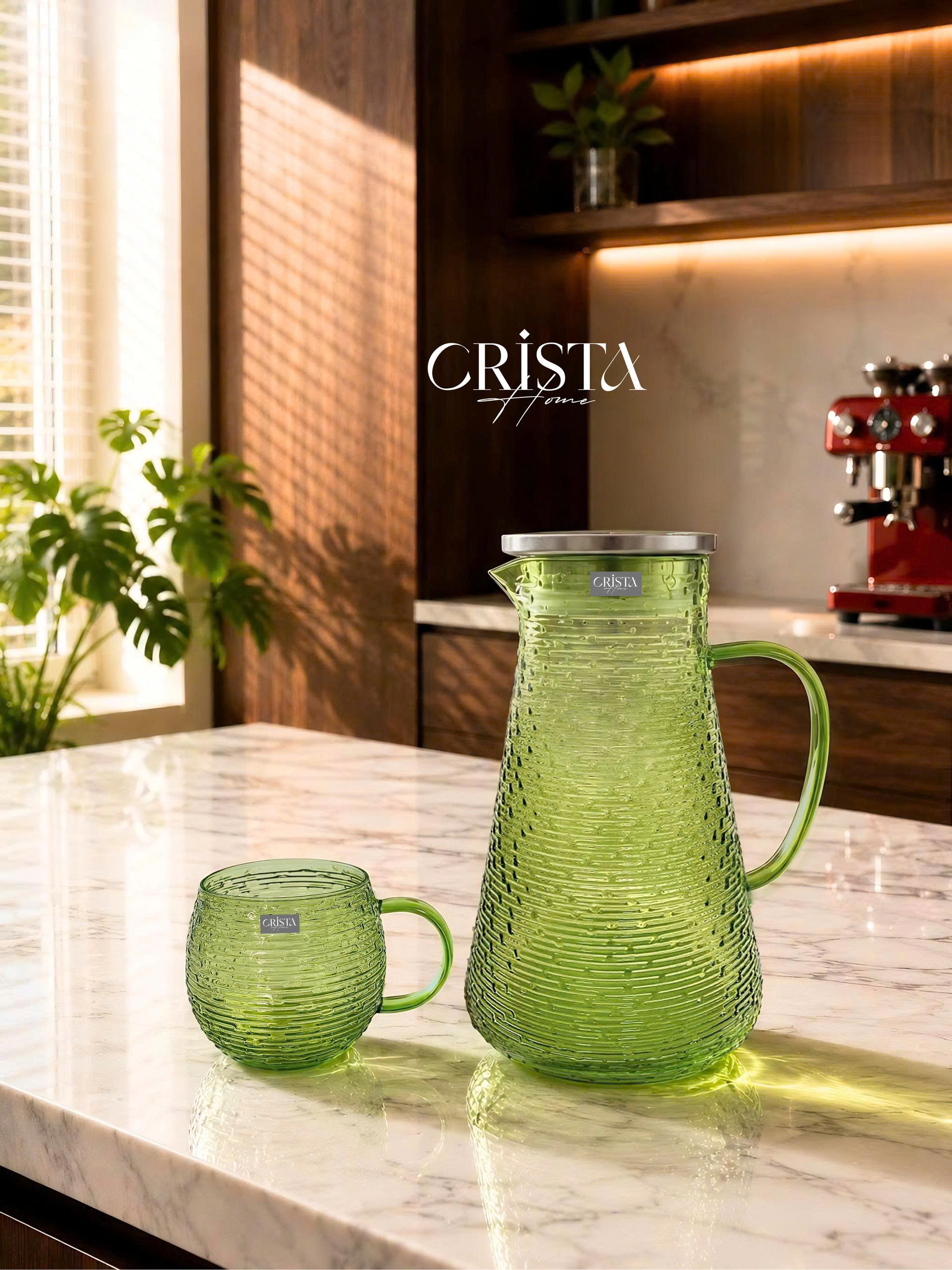 Bình thủy tinh họa tiết vân ngang 2L CRISTA HOME_thumbnail_9