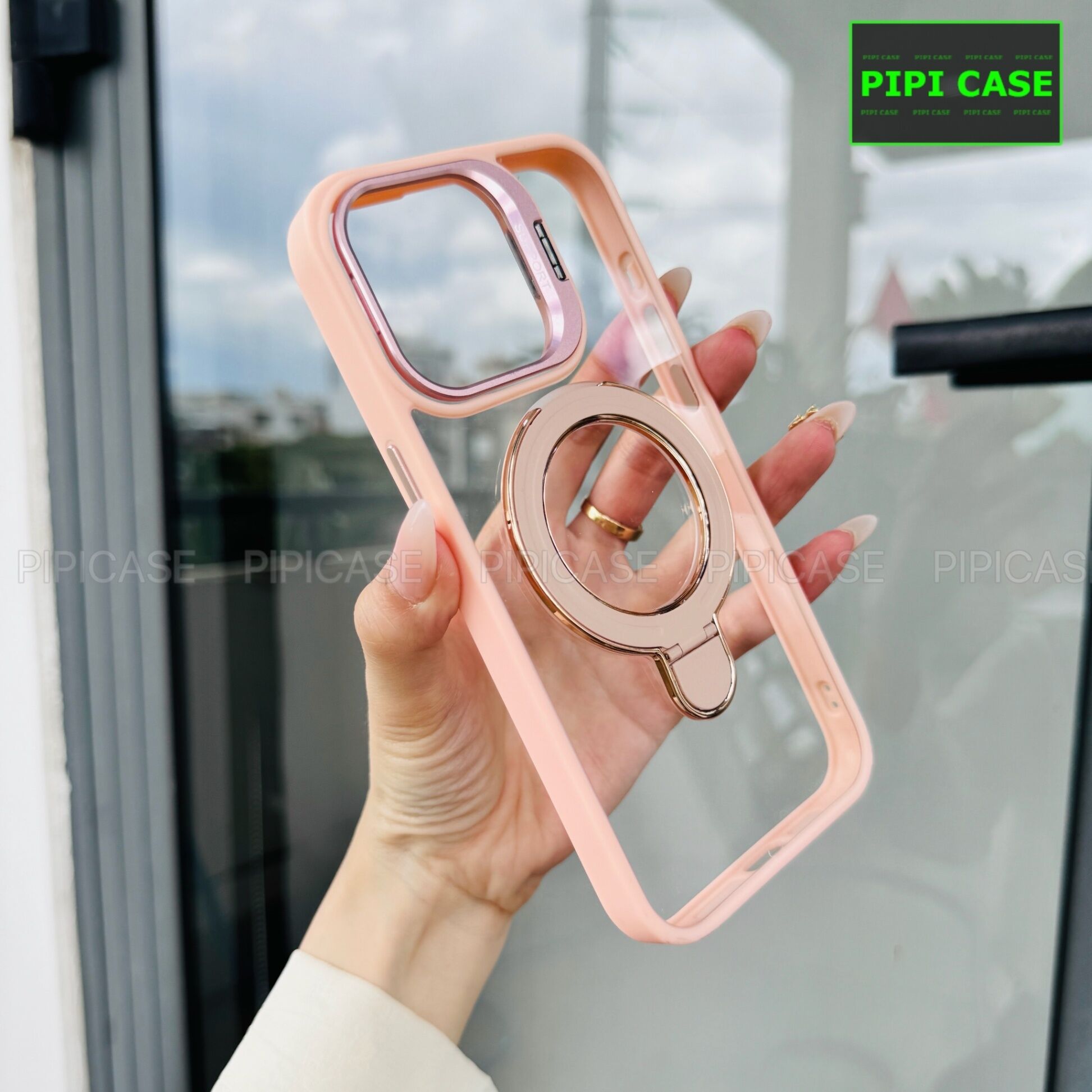 Ốp Lưng iPhone 12 Pro Max - Super Gone - Hồng_thumbnail_1