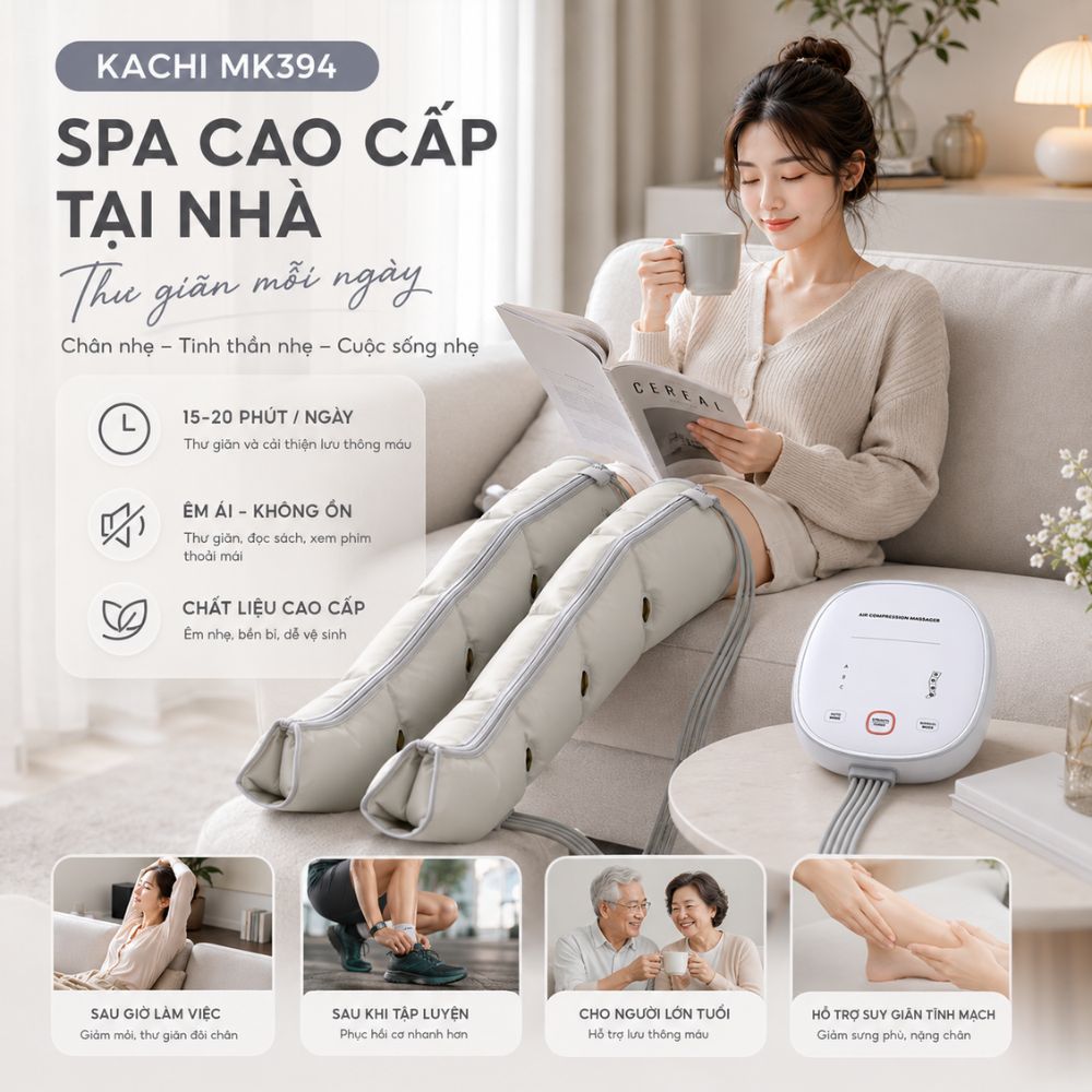 Máy nén ép trị liệu suy giãn tĩnh mạch chân Kachi MK394_thumbnail_10