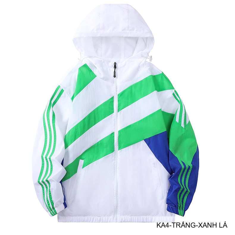KA4 - Áo khoác nam có mũ phối màu năng động, chống nắng thoáng khí mùa xuân thu_thumbnail_15