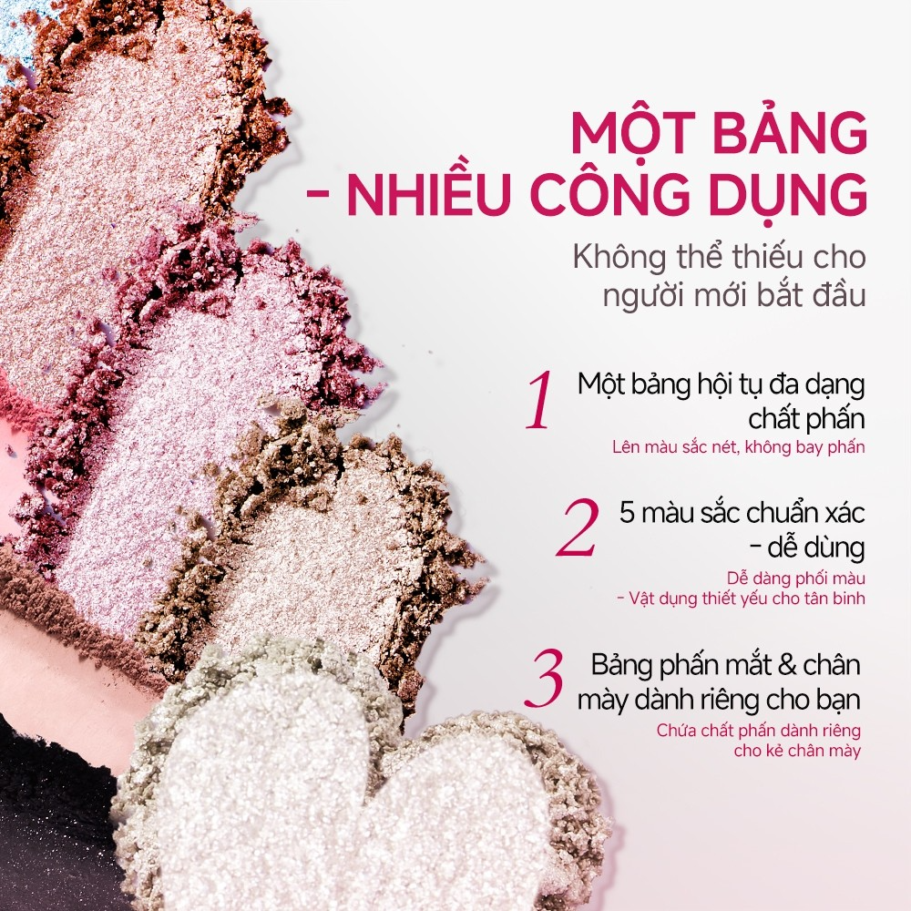 [ROCK SWEET] Bảng phấn mắt 5 ô Rock Sweet_thumbnail_2