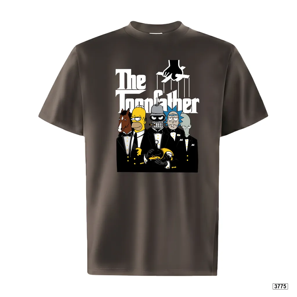 Áo thun form rộng unisex The Toonfather trẻ trung năng động chất thoáng mát TeePrint 3775_thumbnail_13