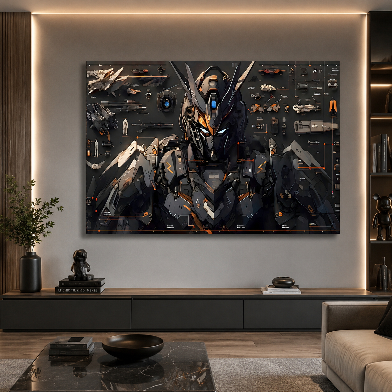 Gundam Iron-Blooded Orphans - Gundam Bael Tactical Display — ANI-GDM-452