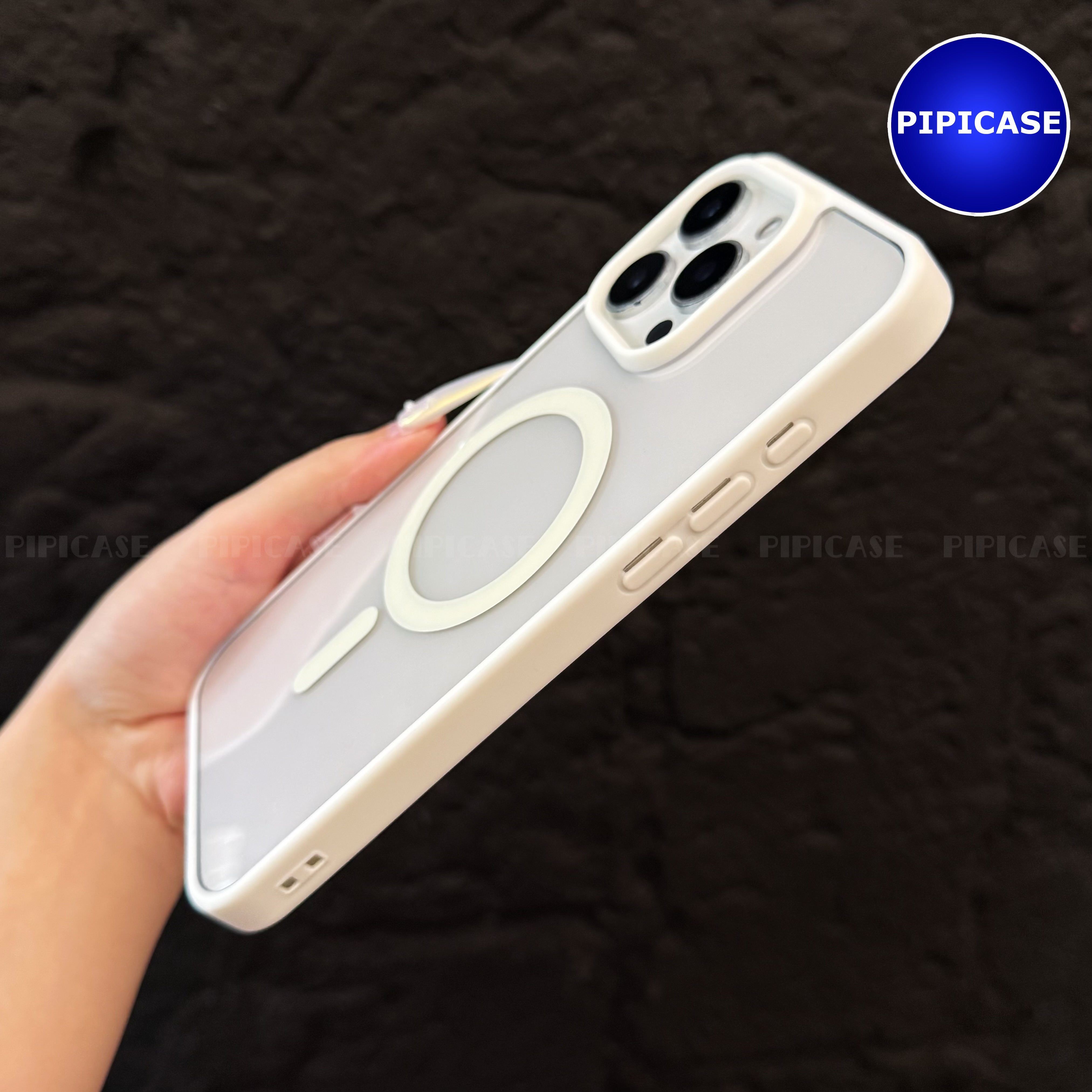 Ốp Lưng iPhone 16 Pro Max - Chic - Trắng_thumbnail_5