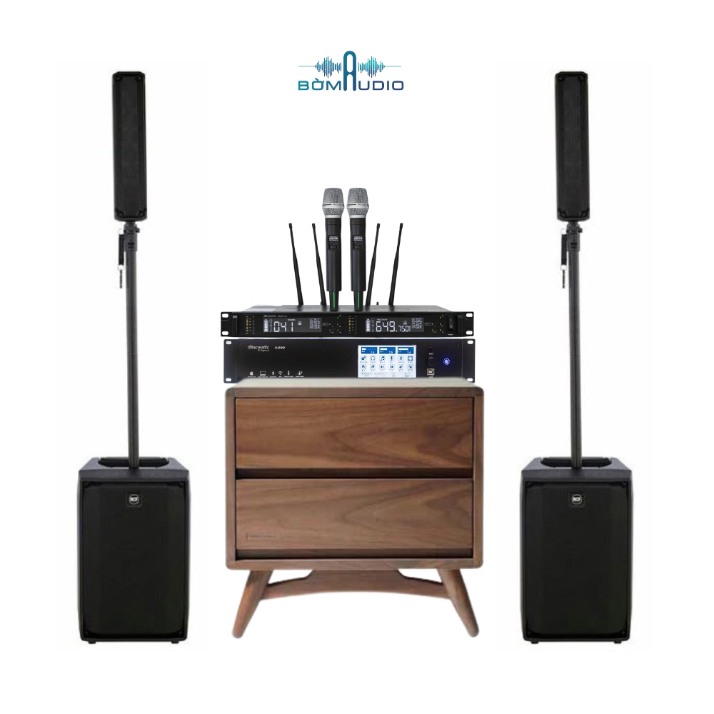 Combo Vang Số DBACOUSTIC S900 + Micro DBACOUSTIC 750PLUS + Loa RCF EVOX J8 - B101_thumbnail_0