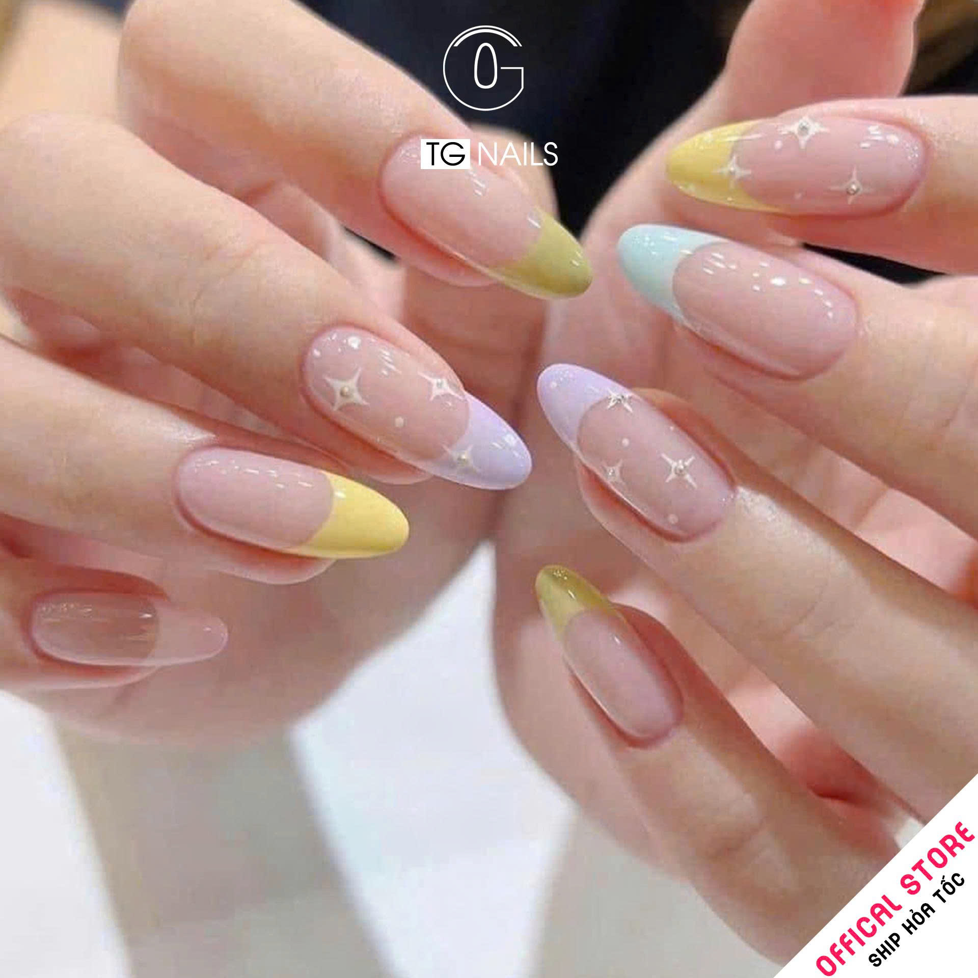 Sơn móng TG Nails gel. Khối lượng tịnh: 10g/ lọ. Nhãn hàng TG nail gel - Com bo Sơn GEL 6 màu Pastel_thumbnail_6