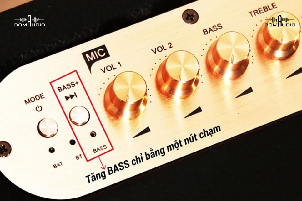Chức năng BASS BOOST