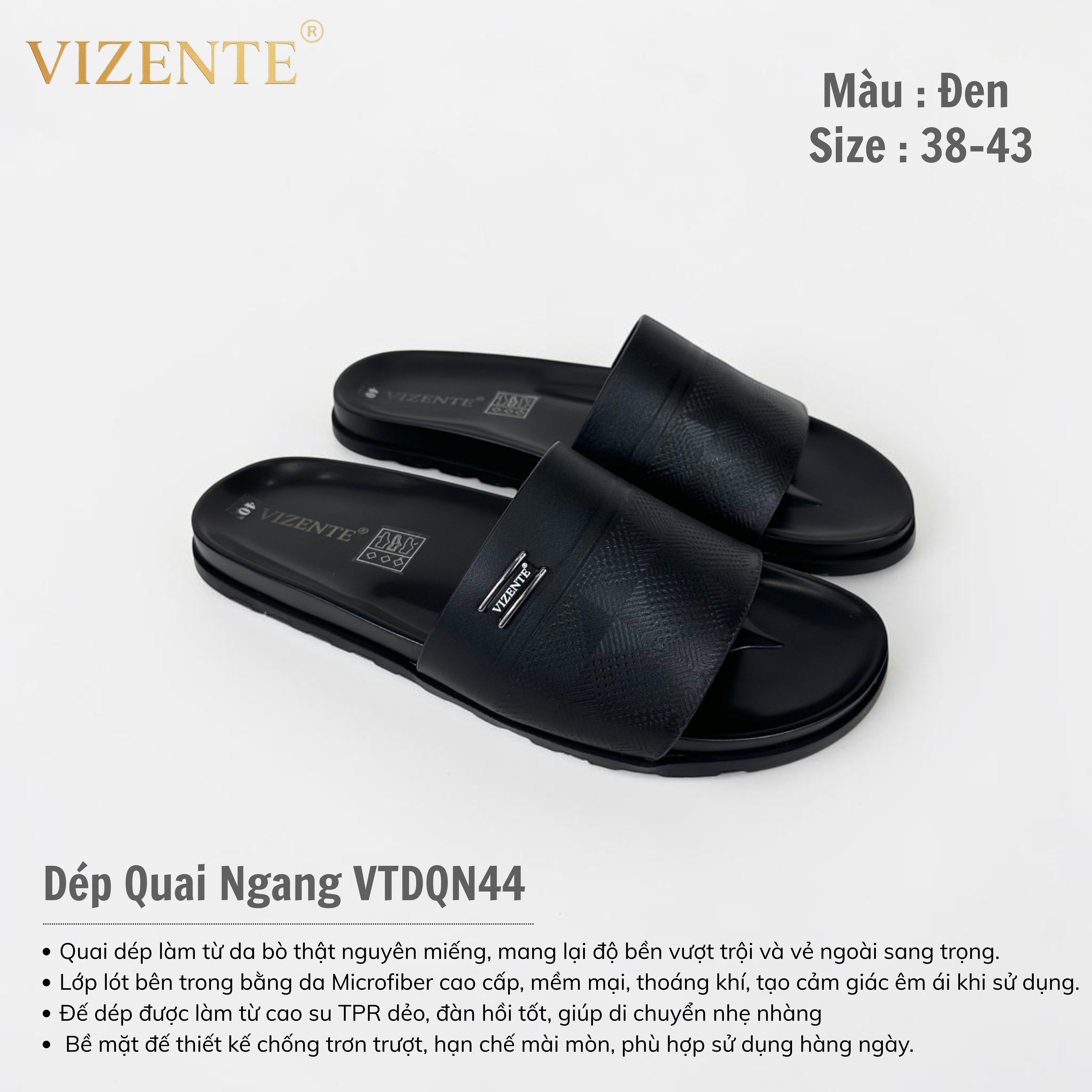 Dép Quai Ngang VT44