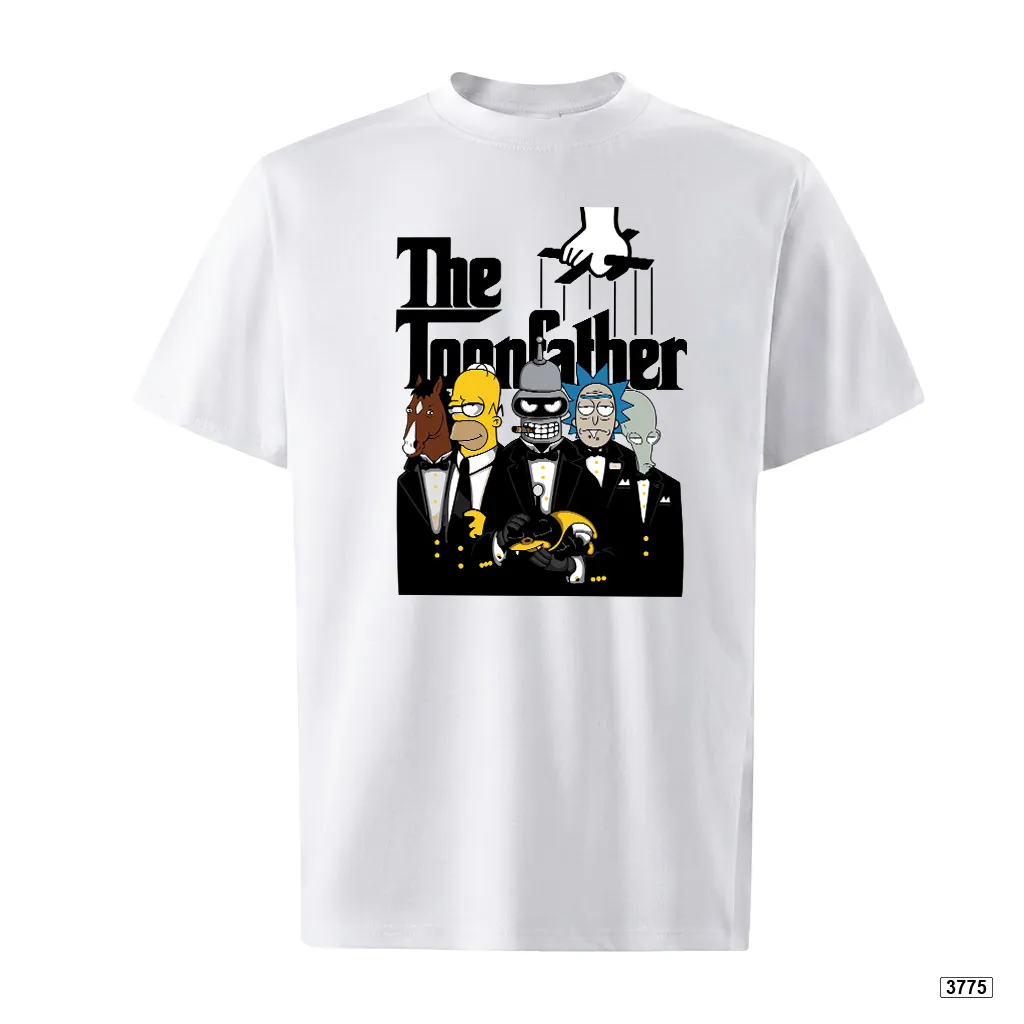 Áo thun form rộng unisex The Toonfather trẻ trung năng động chất thoáng mát TeePrint 3775_thumbnail_6