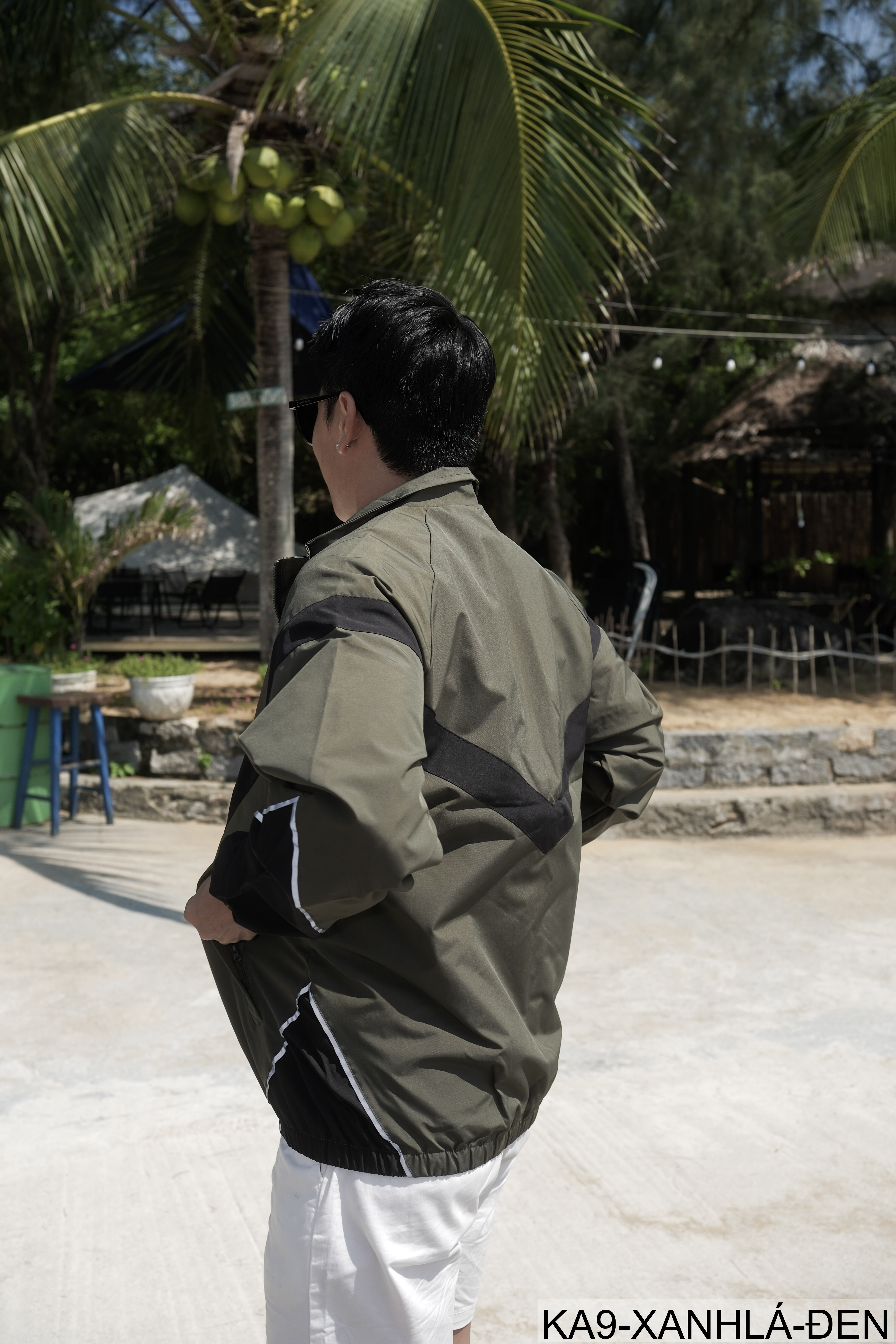 KA9 - Áo khoác nam thể thao phối màu phản quang cổ đứng phong cách streetwear mùa xuân thu_thumbnail_27