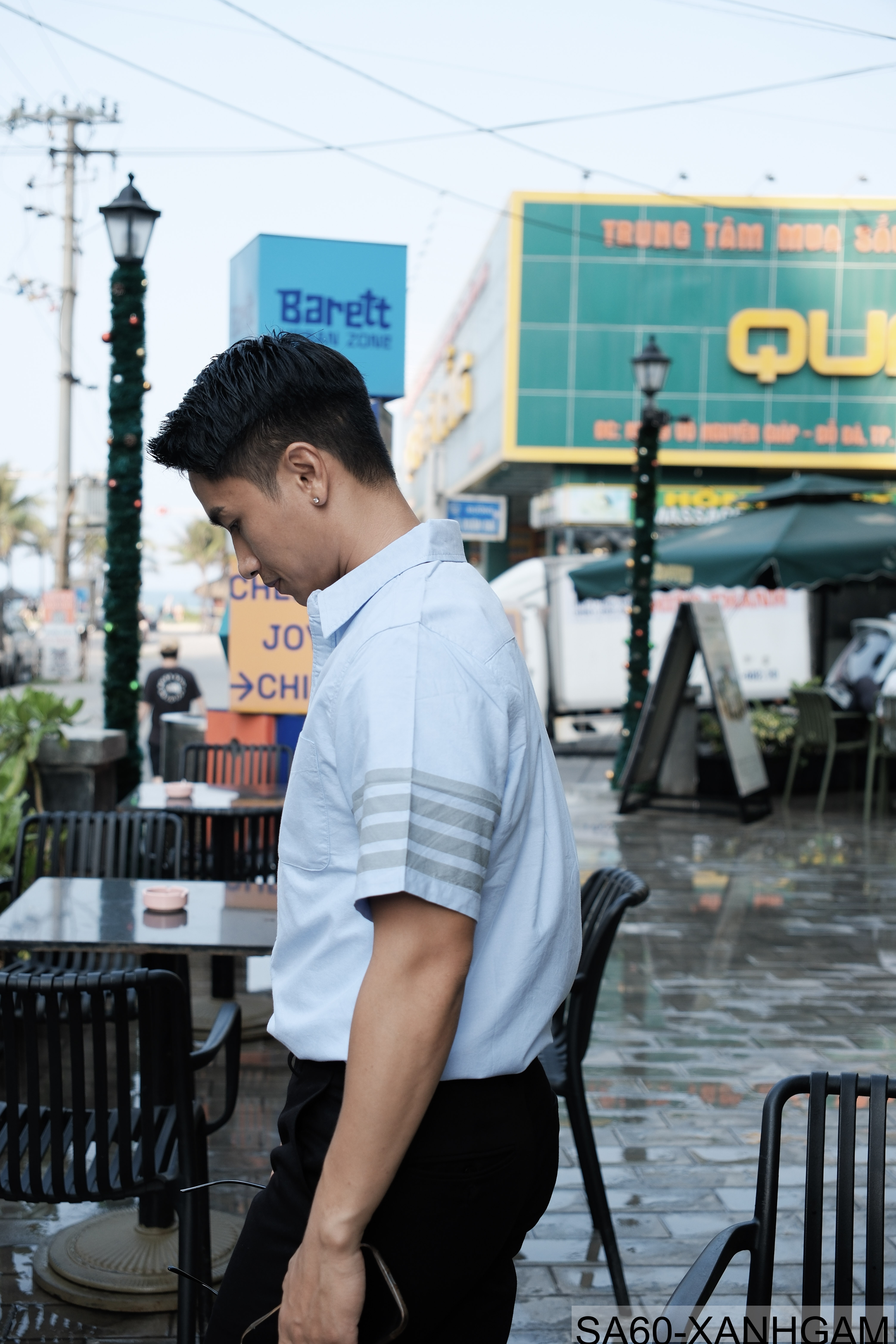 SA60 - Áo Sơ Mi Nam Tay Ngắn Phong Cách Nhật Bản Chất Cotton Thoáng Mát Đa Dụng_thumbnail_39