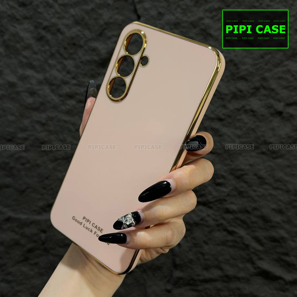 Ốp Lưng Samsung A54 - Royal - Vàng Hồng