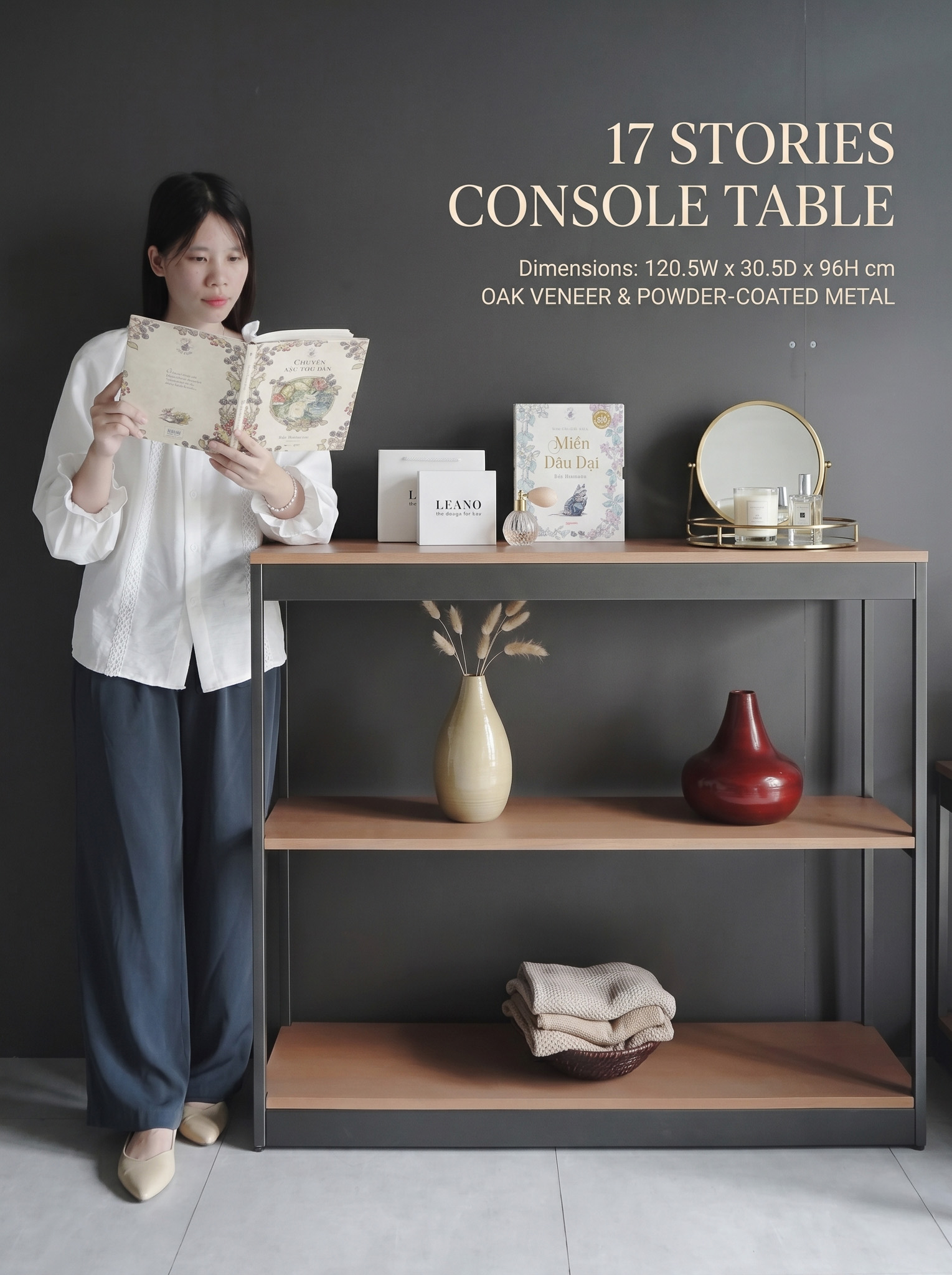 Kệ Console 3 tầng 17 Stories