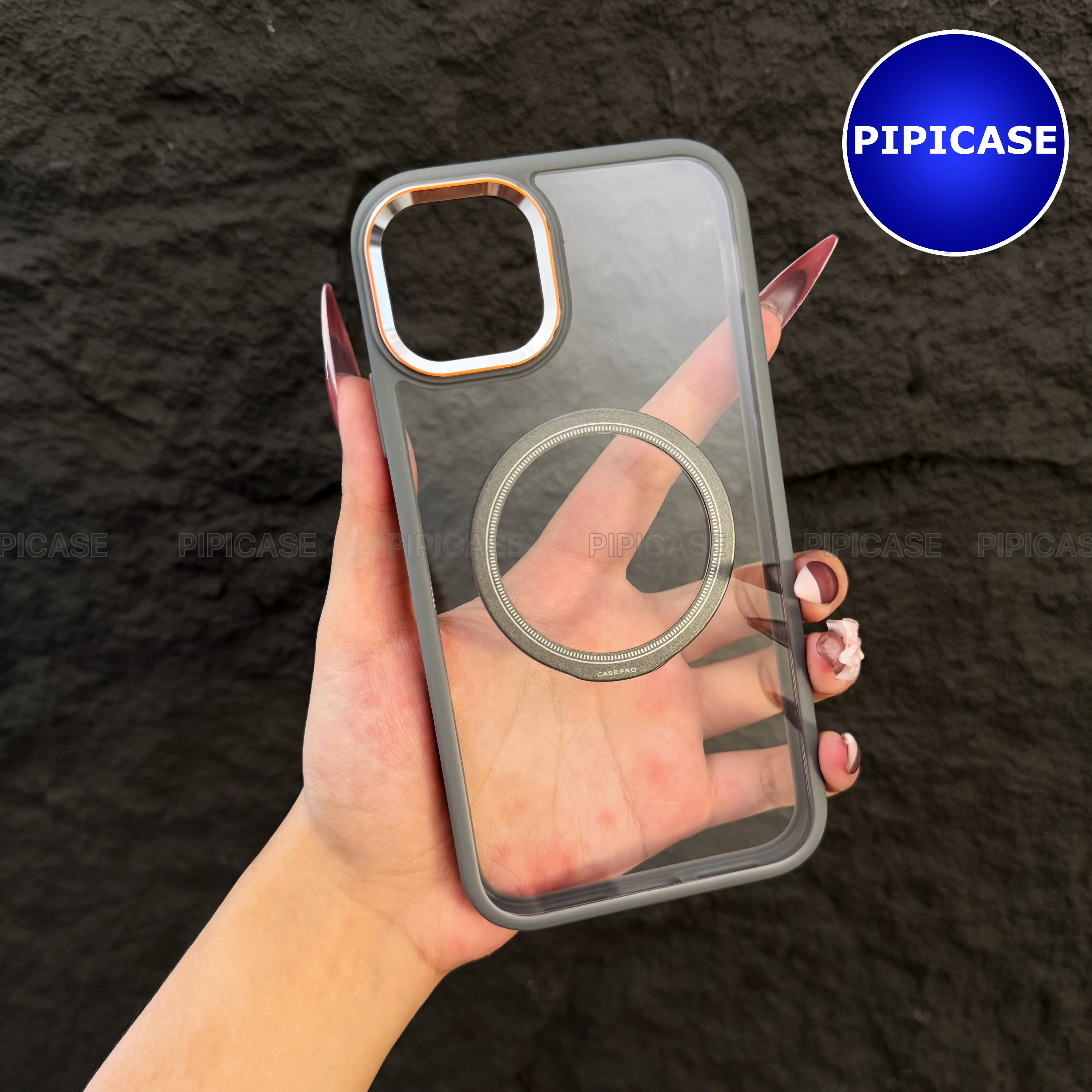 Ốp Lưng iPhone 12 - Wigu - Xám_thumbnail_2