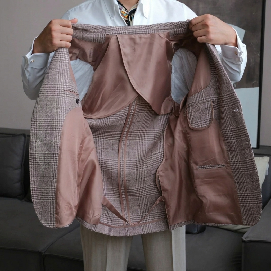 Áo Blazer The Continental Vải Linen_thumbnail_10