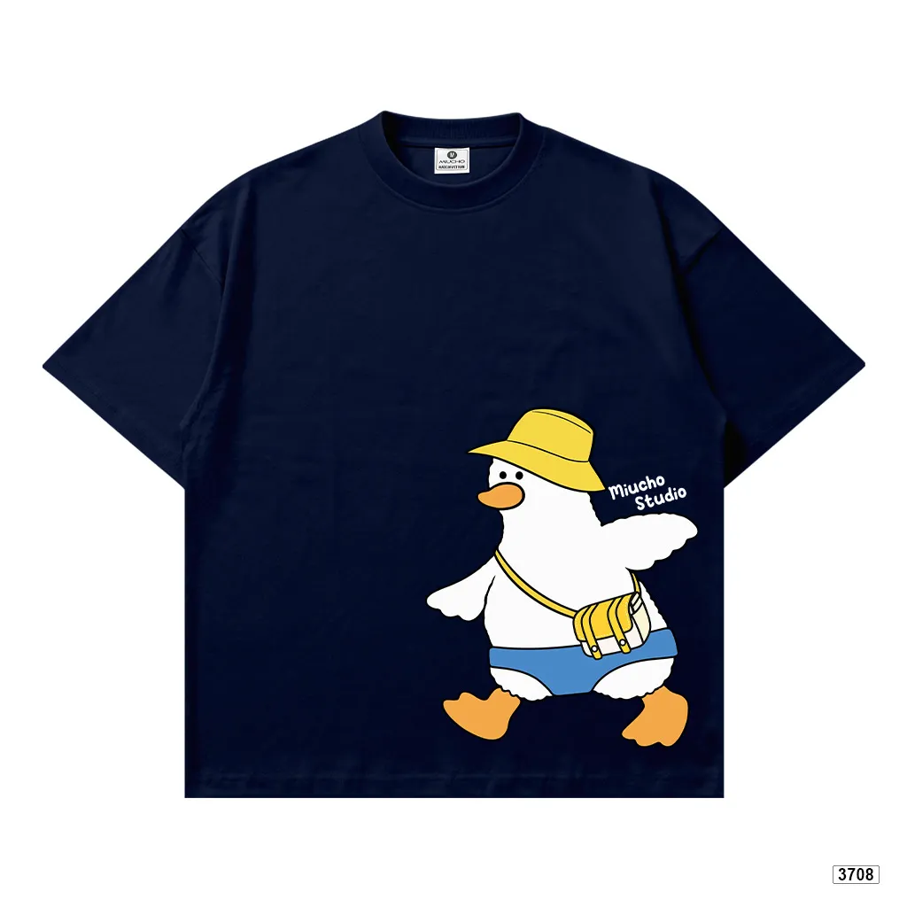 Áo thun form boxy vịt con đáng yêu Miucho 3708_thumbnail_15