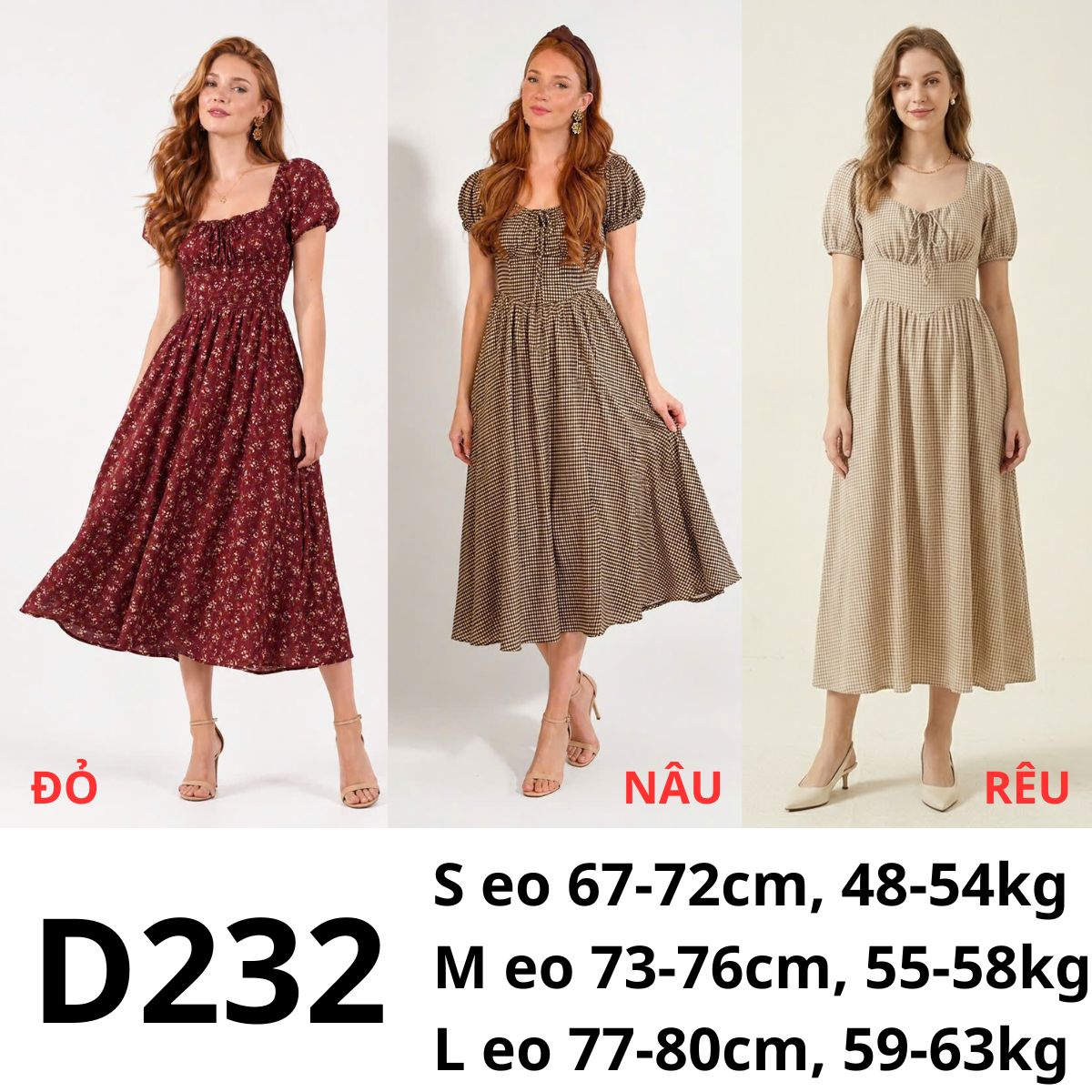D232 - Đầm Maxi BP