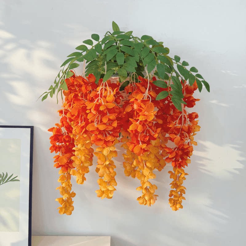 Giỏ Hoa Lụa Tử Đằng Decor Nhà_thumbnail_4