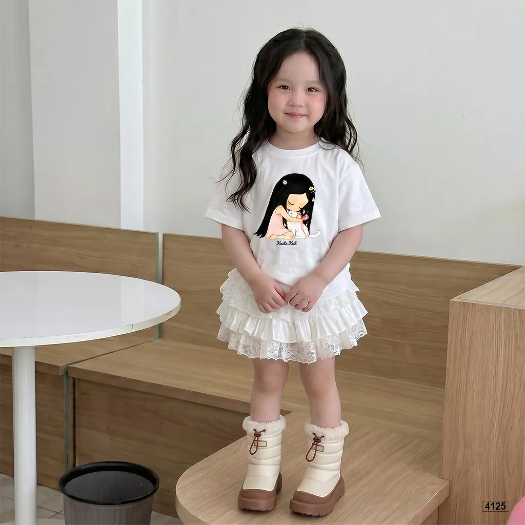 Áo thun trẻ em hoạt hình bé gái Kado 4125_thumbnail_2